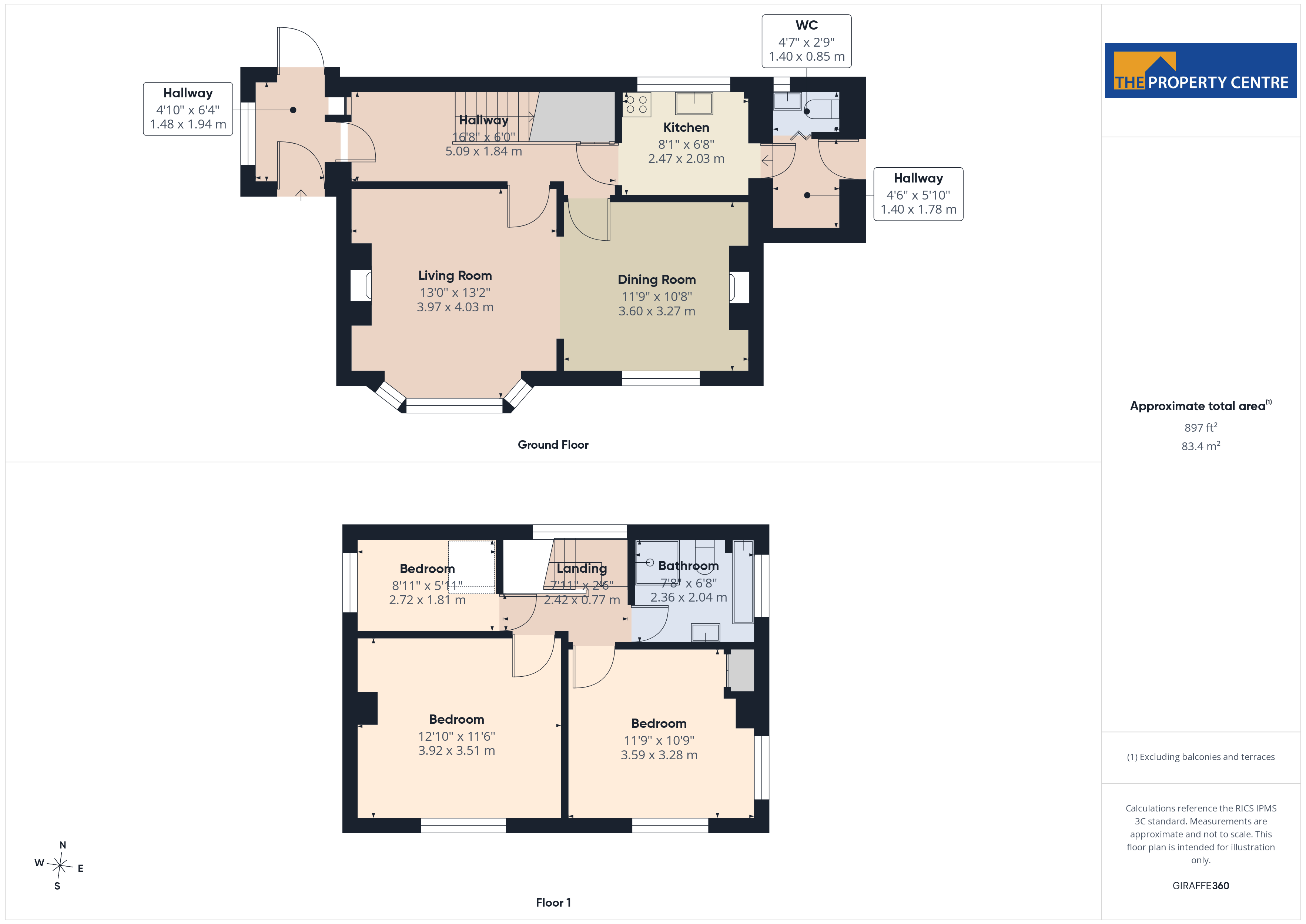 55, Hollymount, Worcestershire floorplan