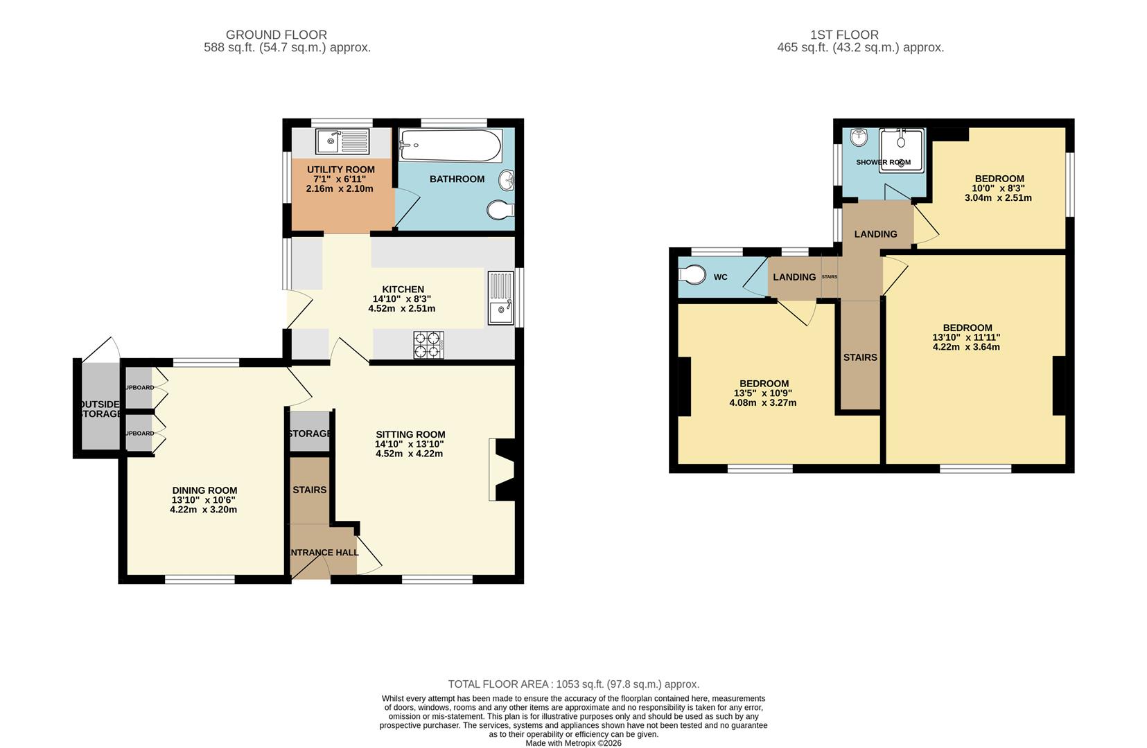5, Lawrence Crescent, Caldicot floorplan