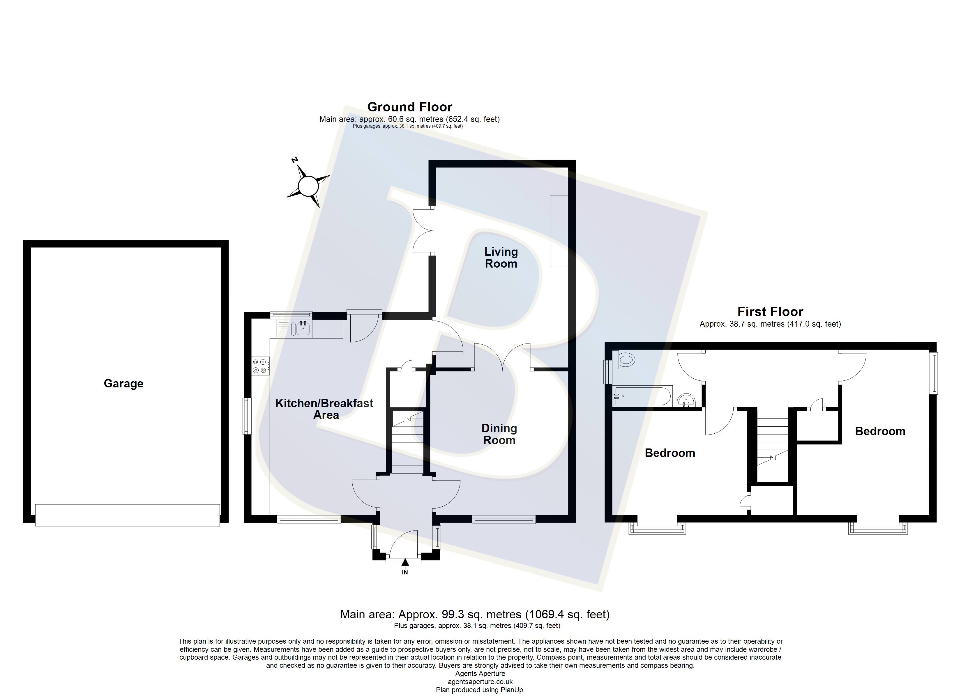 205, Coxtie Green Road, Brentwood floorplan