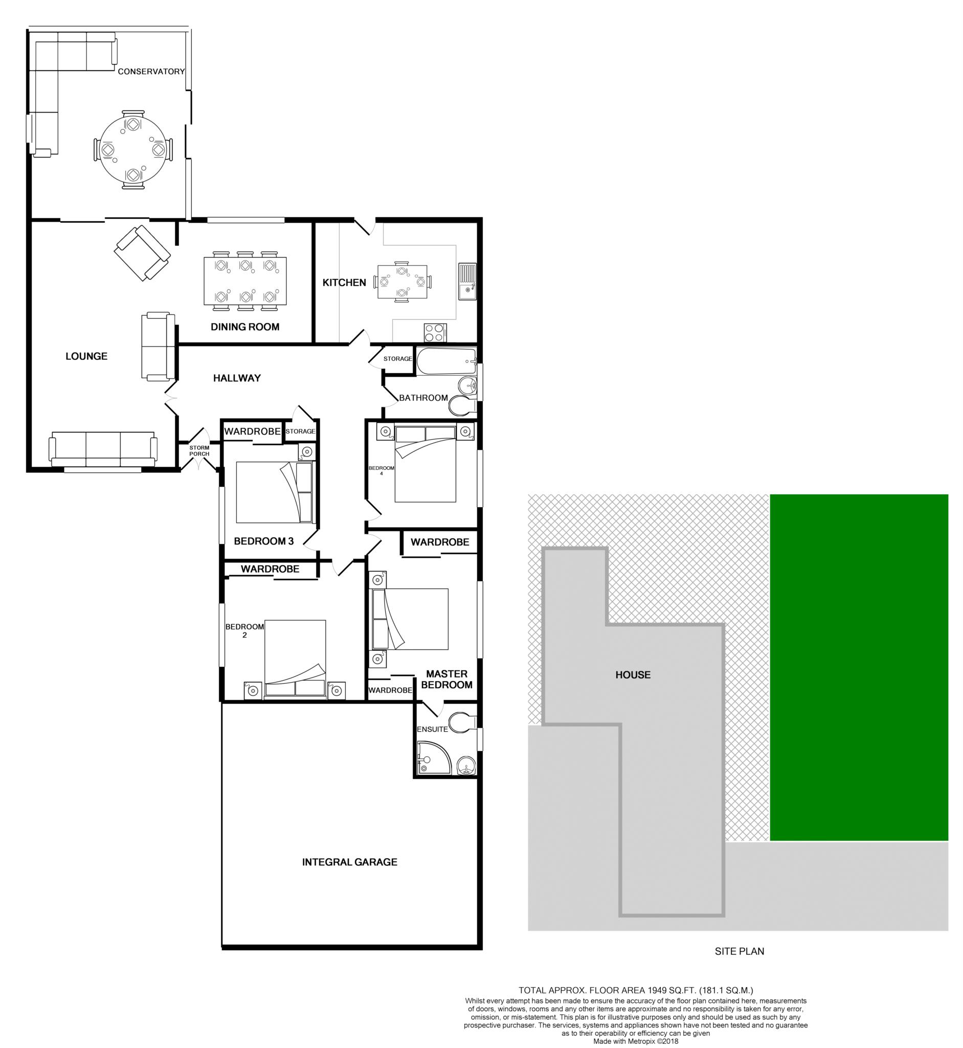 4 Bedrooms Detached bungalow for sale in The Pines, Spital, Wirral CH63