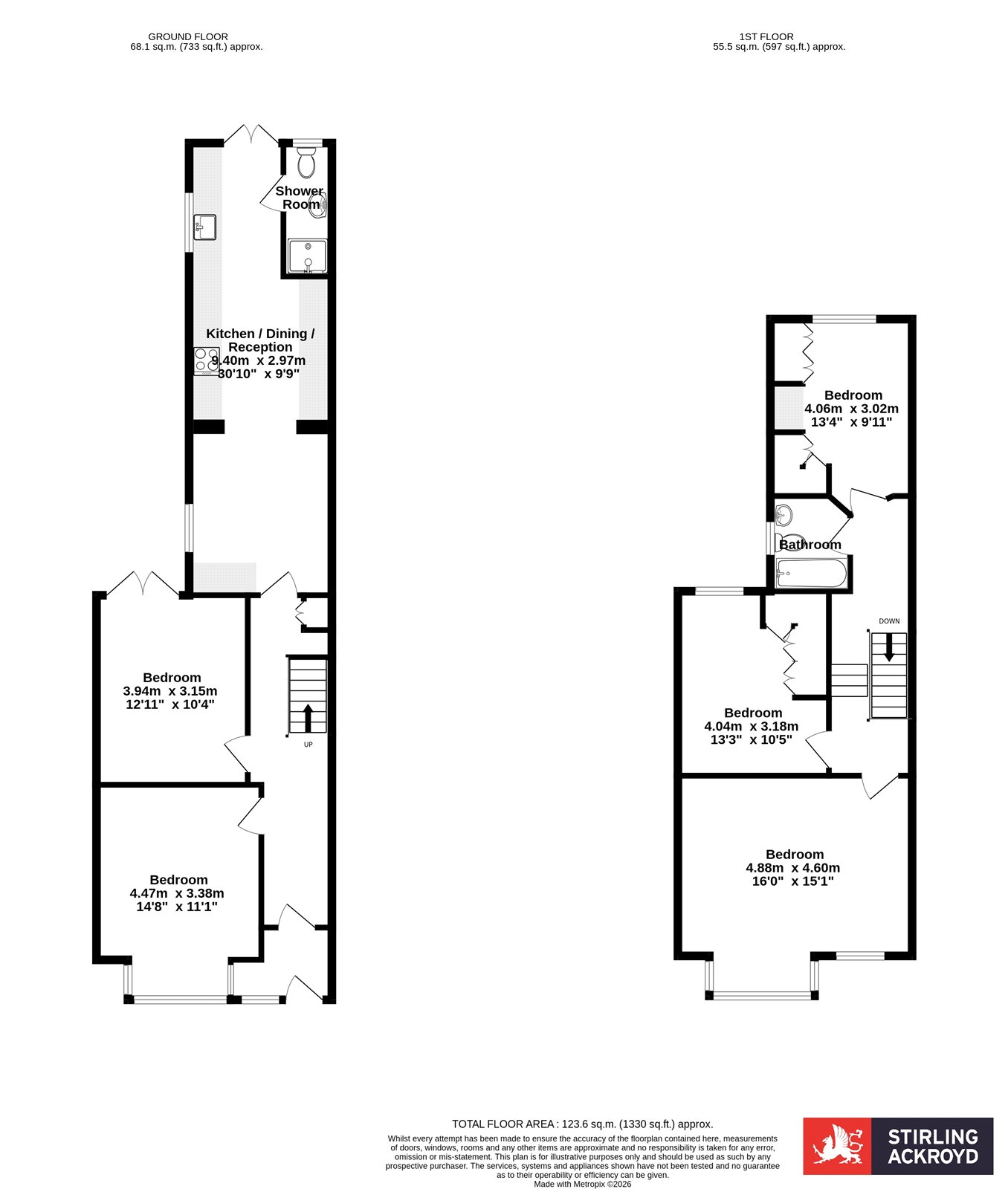 4, Heath Road, Hounslow floorplan