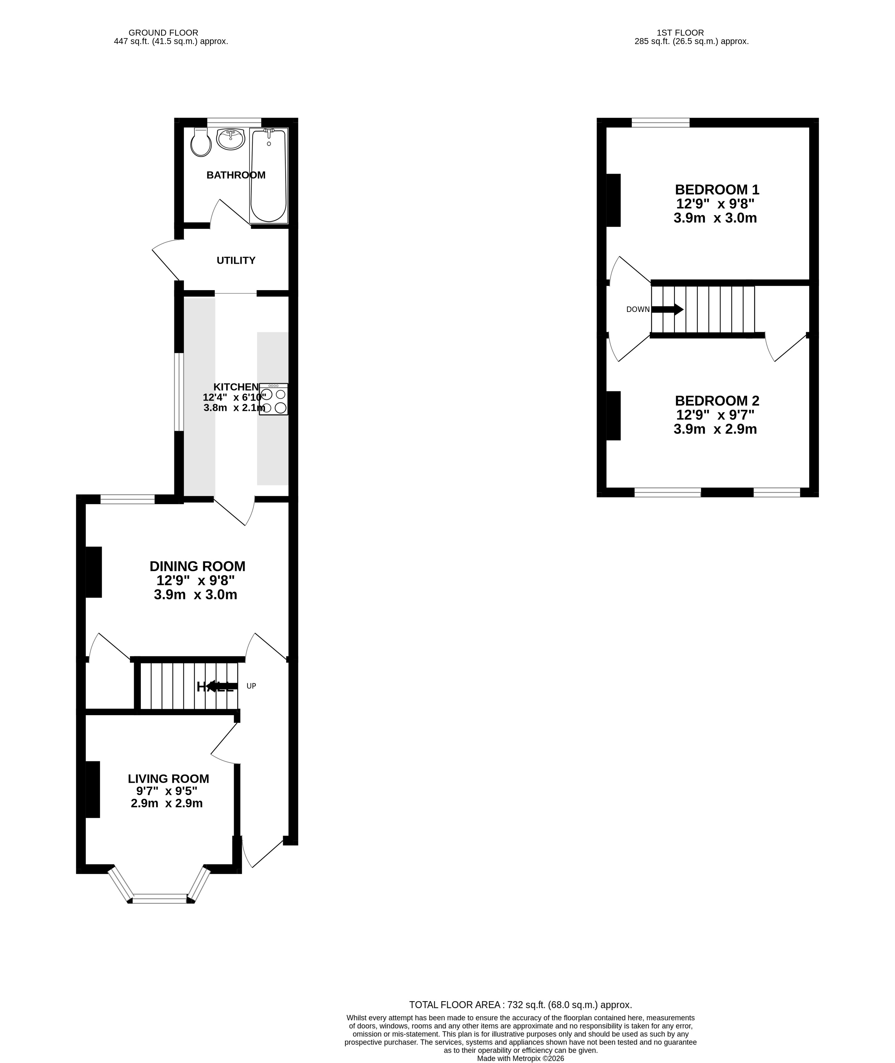 33, Rayfield Grove, Swindon floorplan