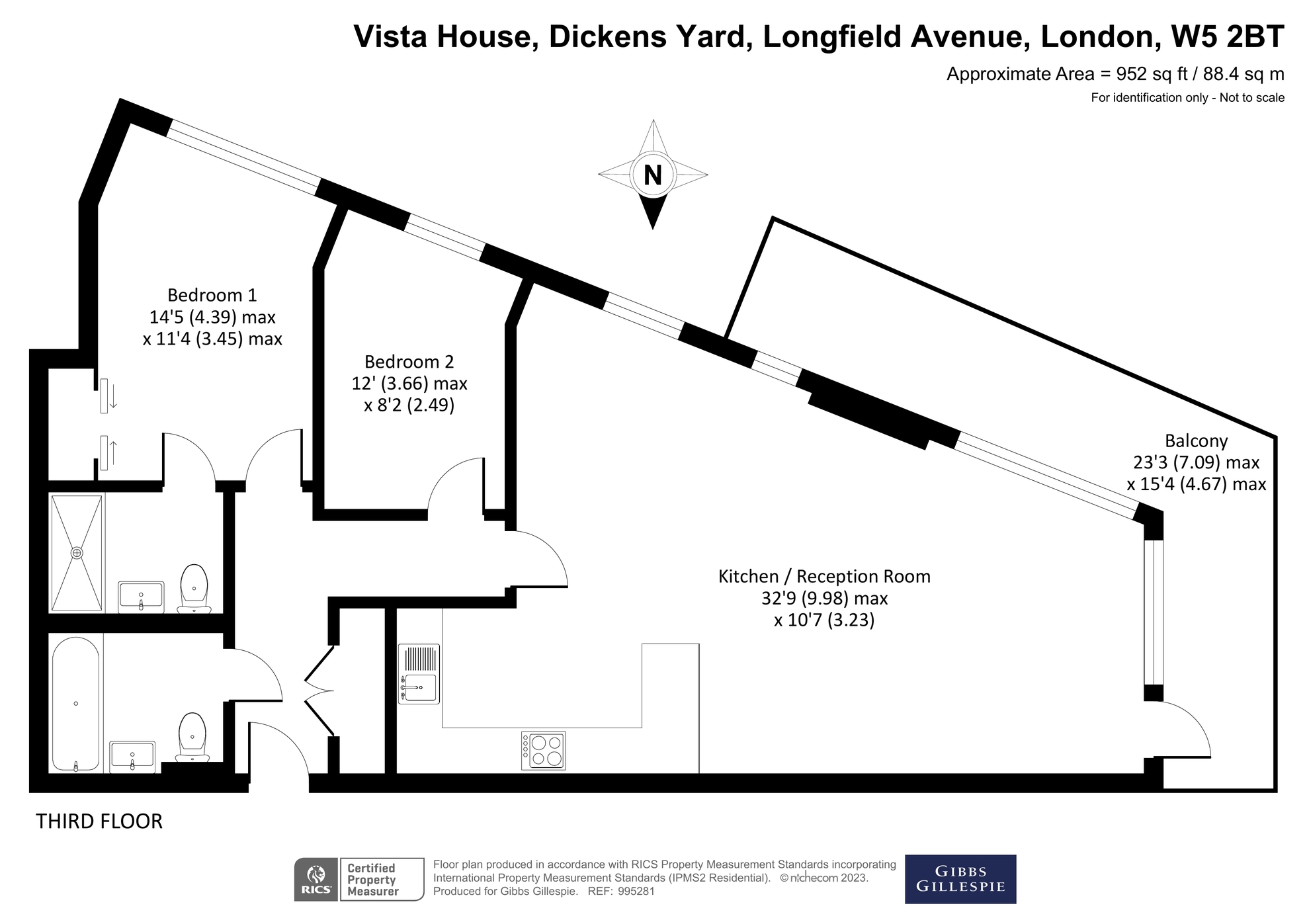 Longfield Avenue, Ealing, London W5, 2 bedroom flat for sale 64940130