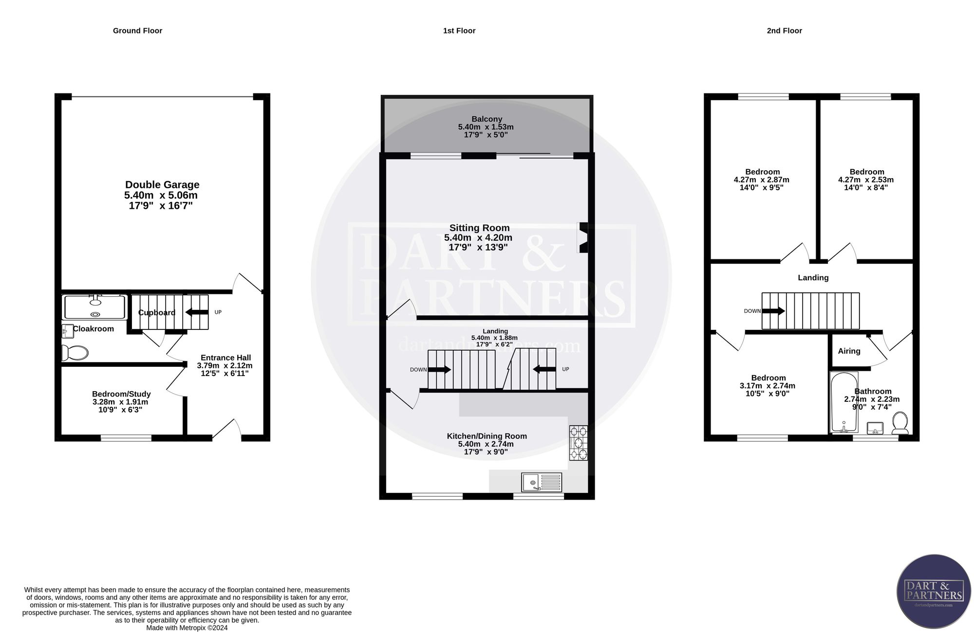 2 St. Marks Brunswick Place, Dawlish floorplan