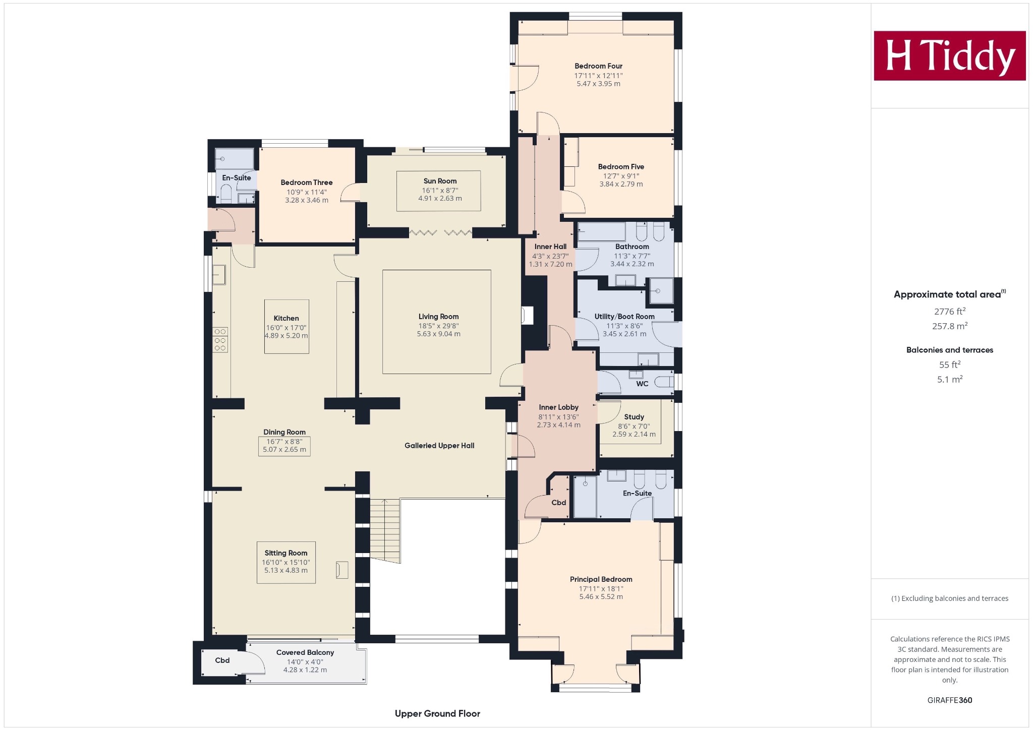 Gwel Dowr, Freshwater Lane, Truro floorplan