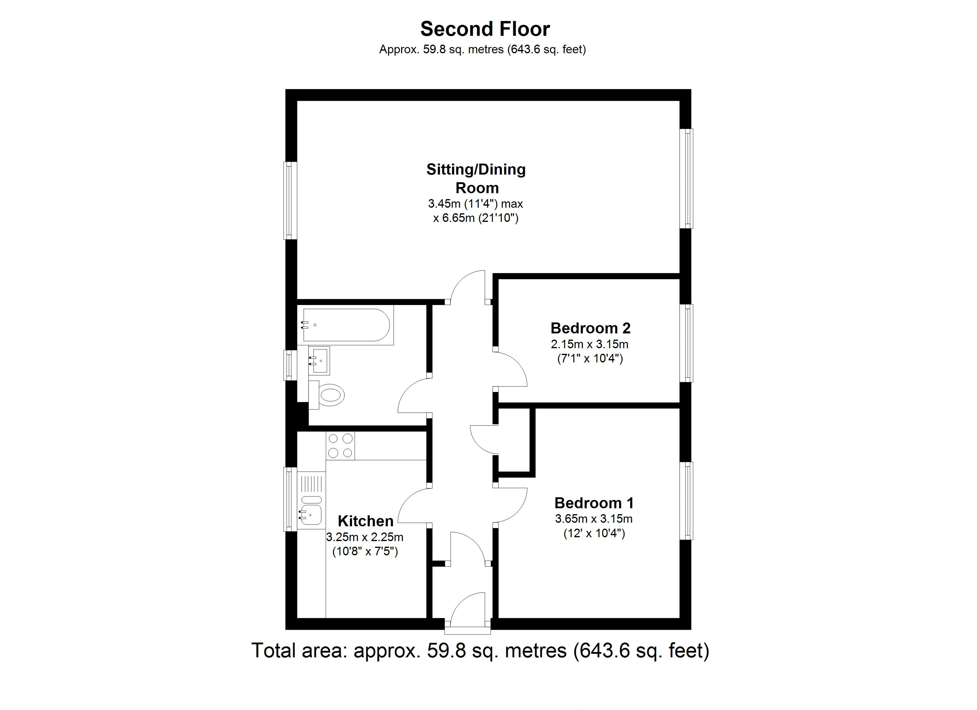 2 Bedrooms Flat for sale in Ventress Farm Court, Cherry Hinton, Cambridge CB1