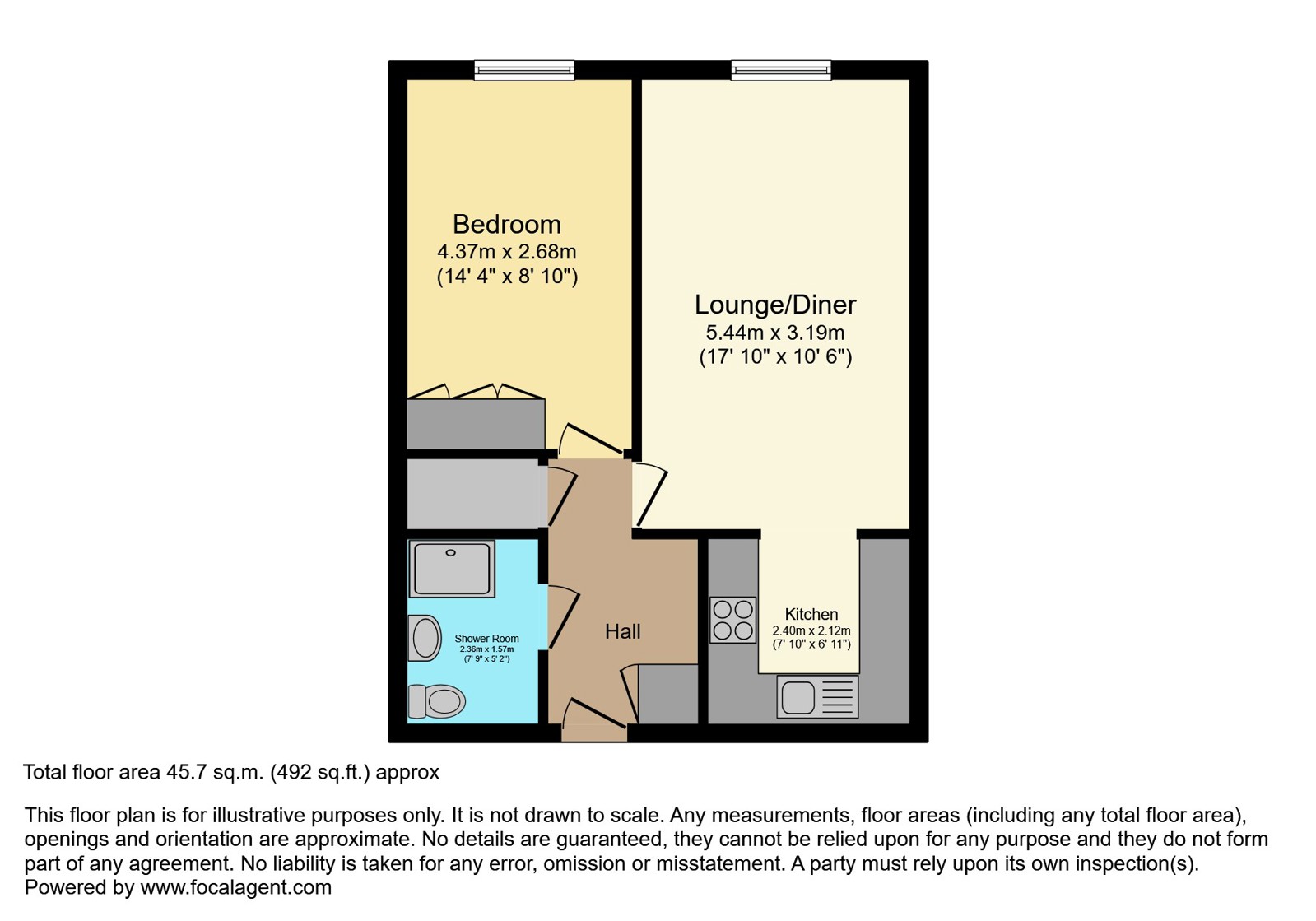 15, Chesterton Court, Horsham floorplan