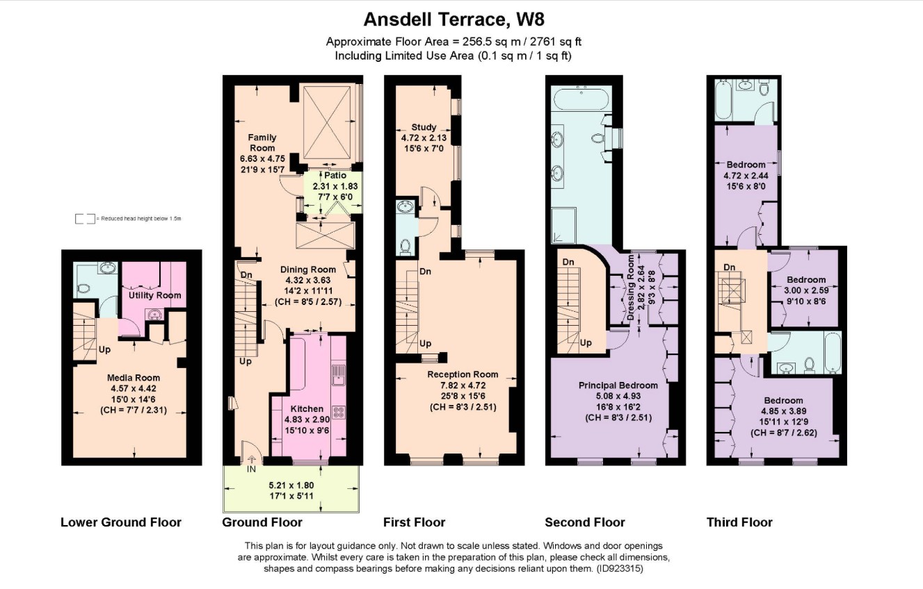 27, Ansdell Terrace, London floorplan