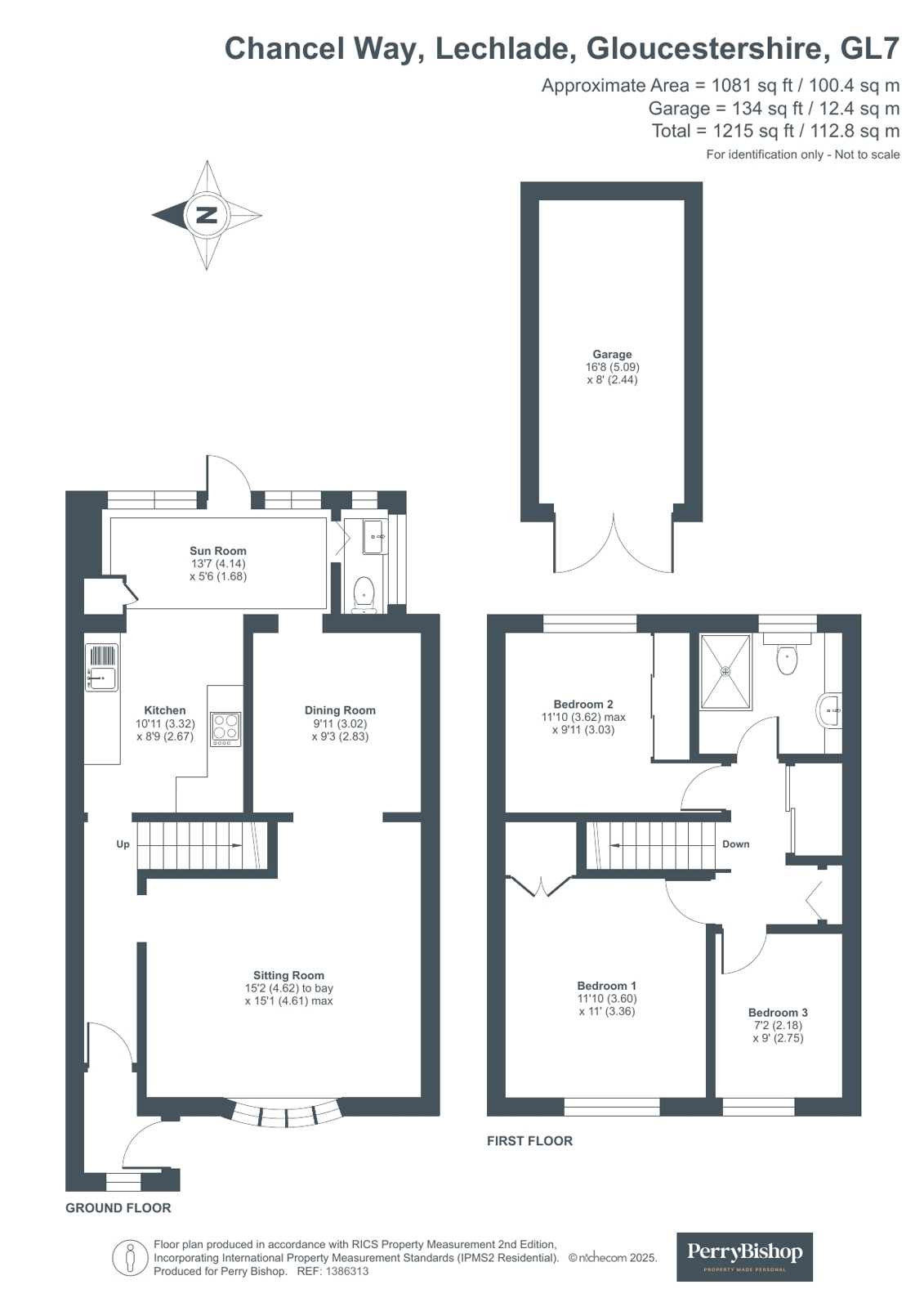 15, Chancel Way, Gloucestershire floorplan