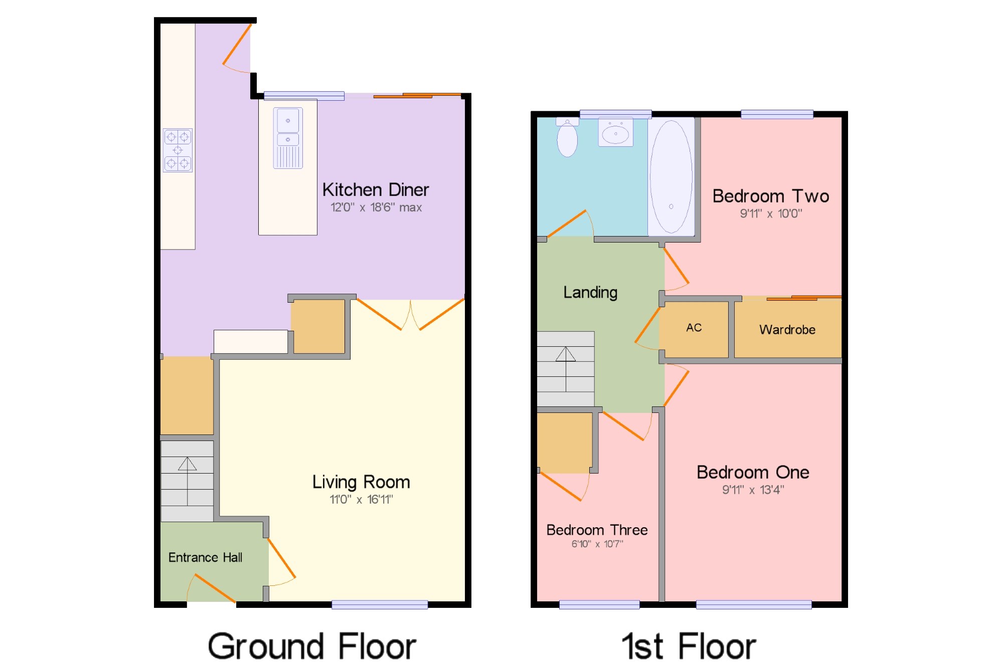 3 Bedrooms Terraced house for sale in Emerald Close, Gloucester, Gloucestershire, Uk GL4