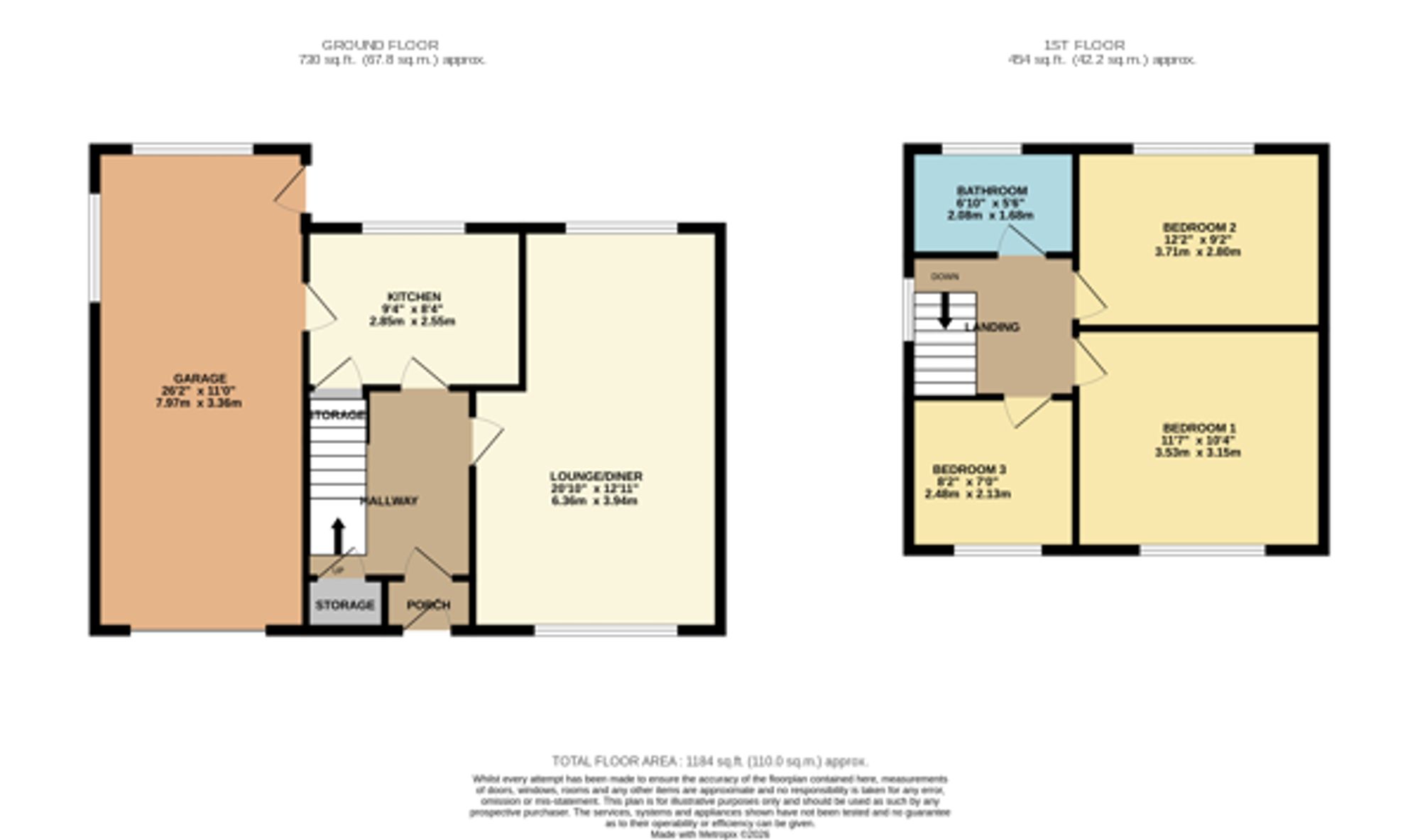 19 Grindsbrook Road, Manchester floorplan