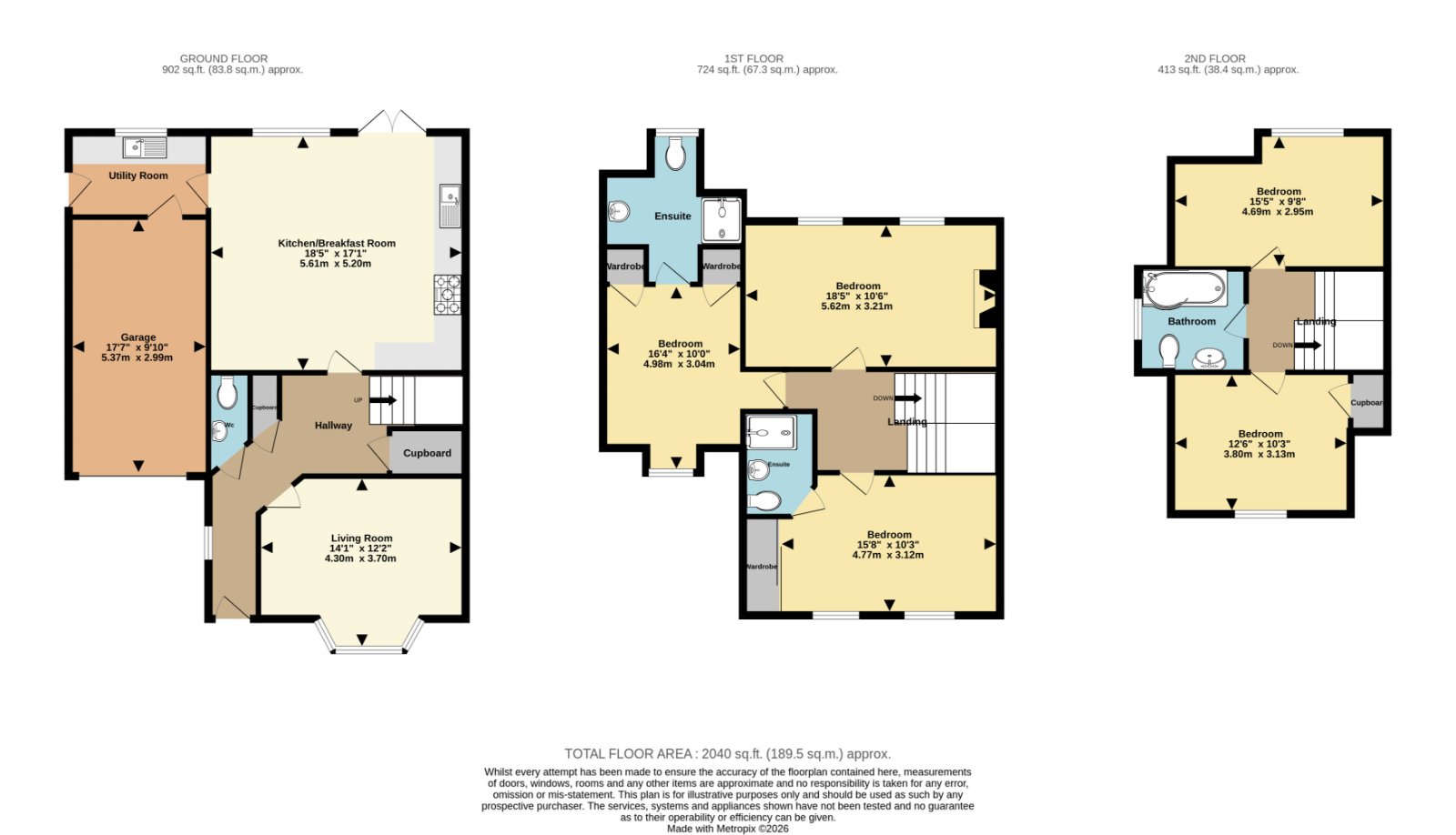 2, College Gardens, Kent floorplan