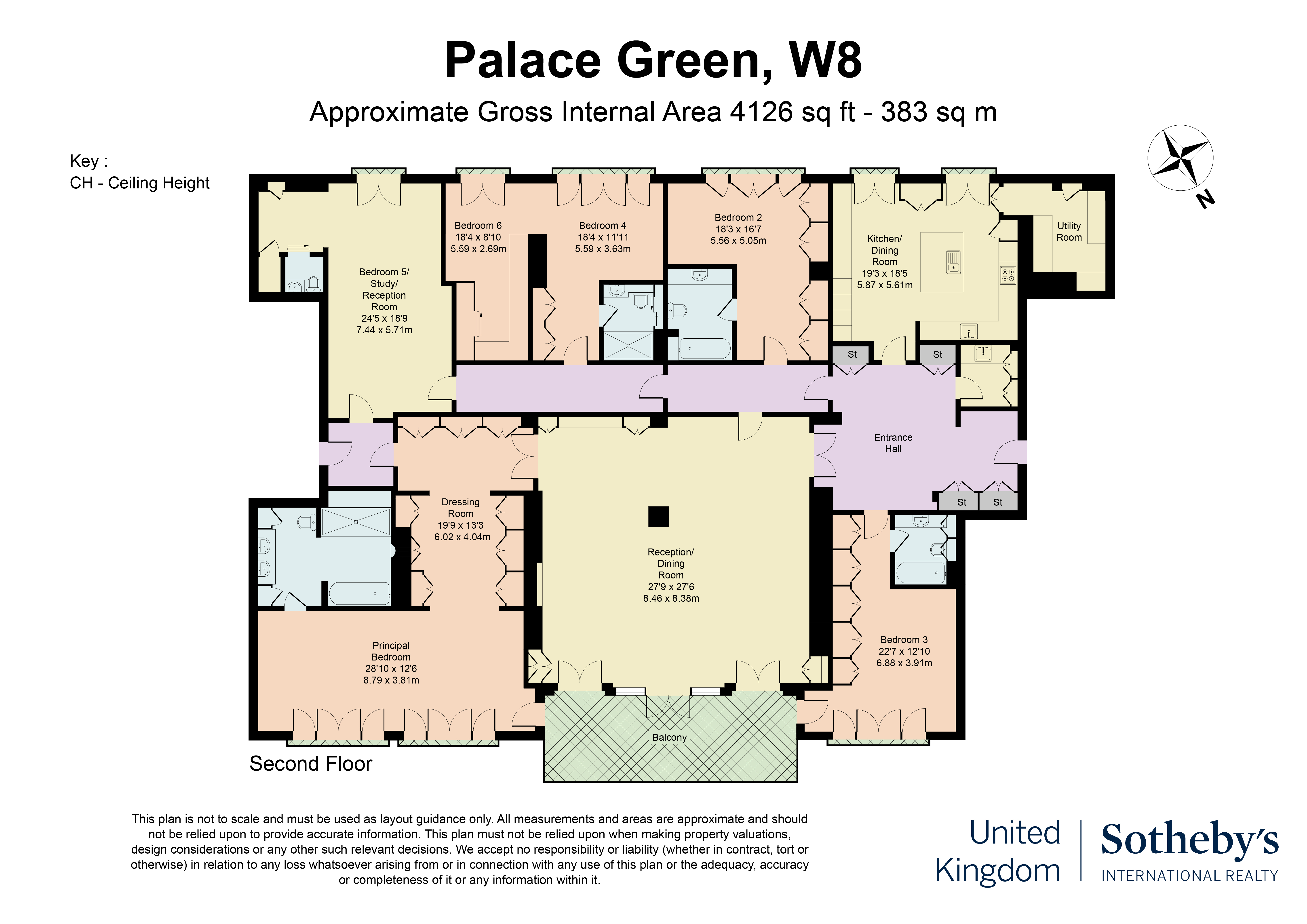 Palace, Palace Green, London floorplan