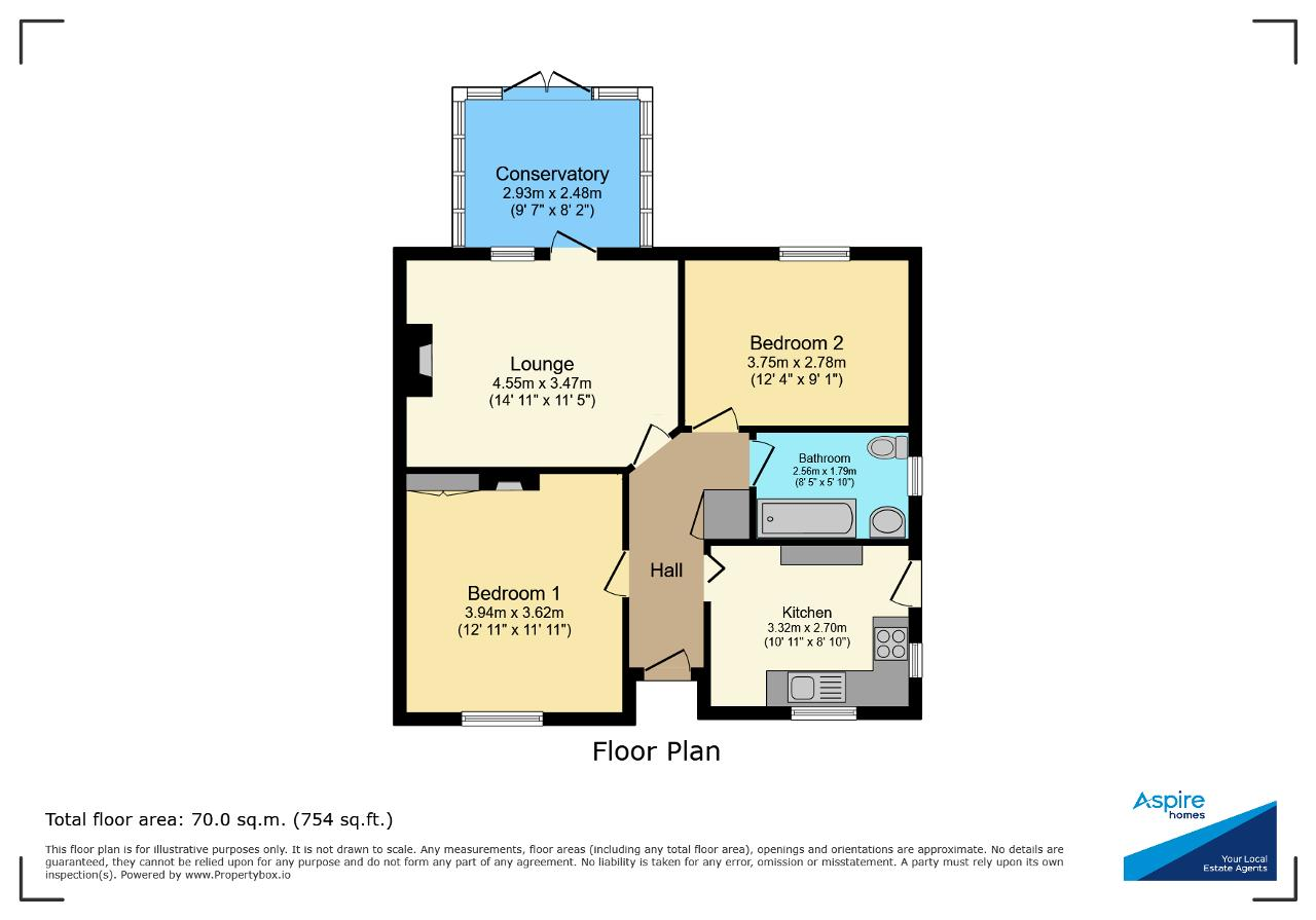 39, Boyces Road, Wisbech floorplan