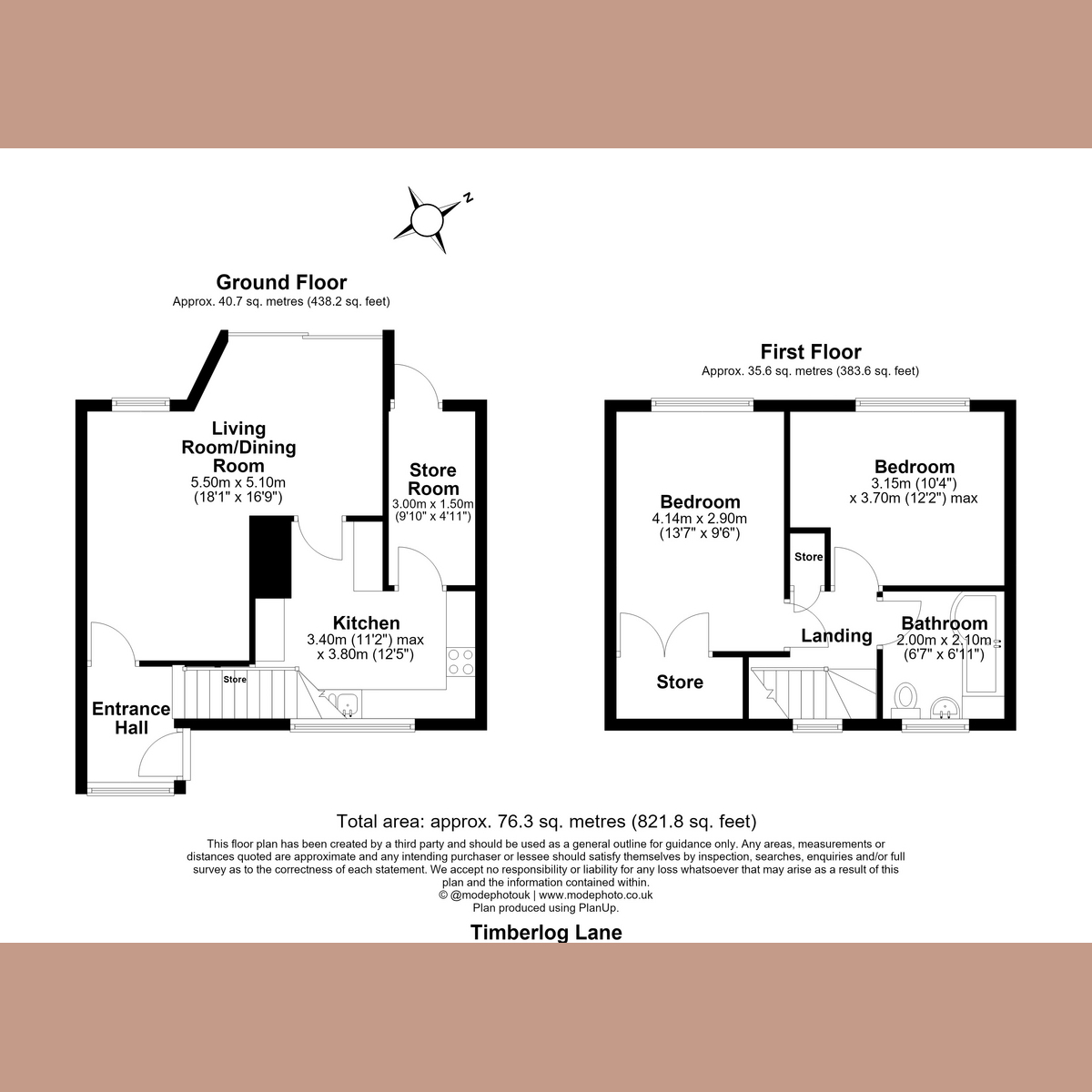 291, Timberlog Lane, Basildon floorplan