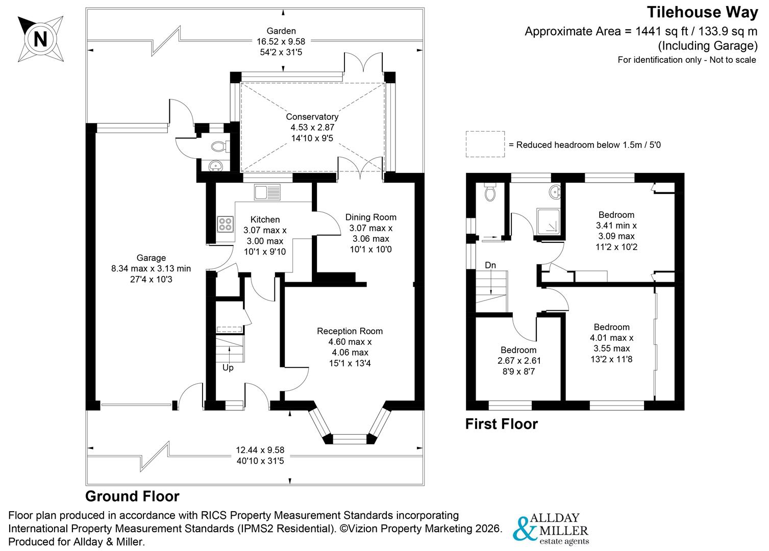 40, Tilehouse Way, Uxbridge floorplan