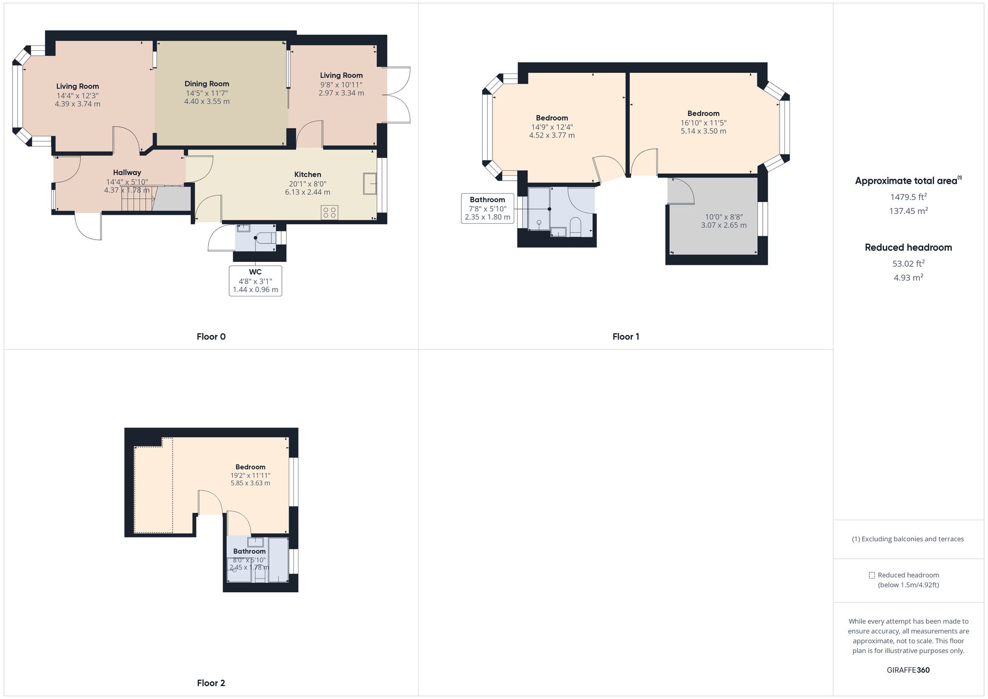 12 Bulmer Gardens, Harrow floorplan