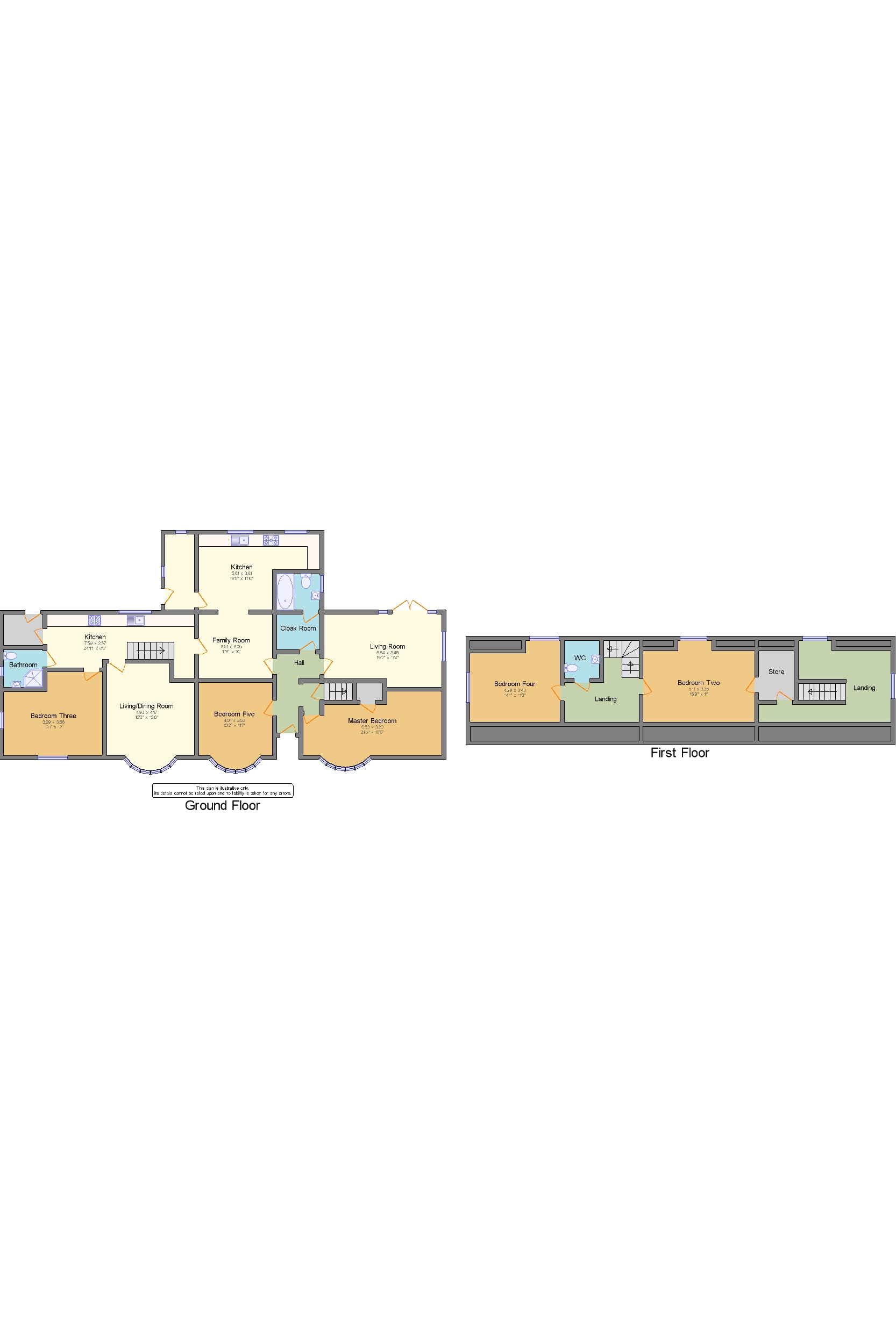 Low Lane, High Leven, Yarm, Stockton On Tees TS15, 5 bedroom bungalow