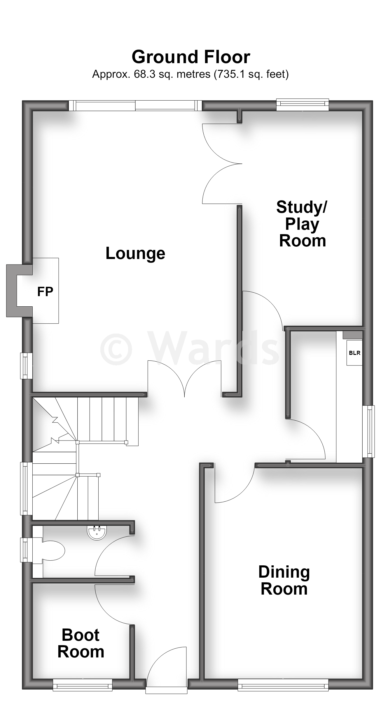 165, Chestnut Avenue, Chatham floorplan