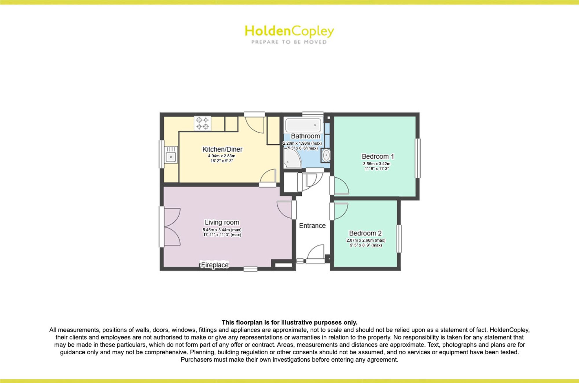 2 Redland Road, Mansfield floorplan
