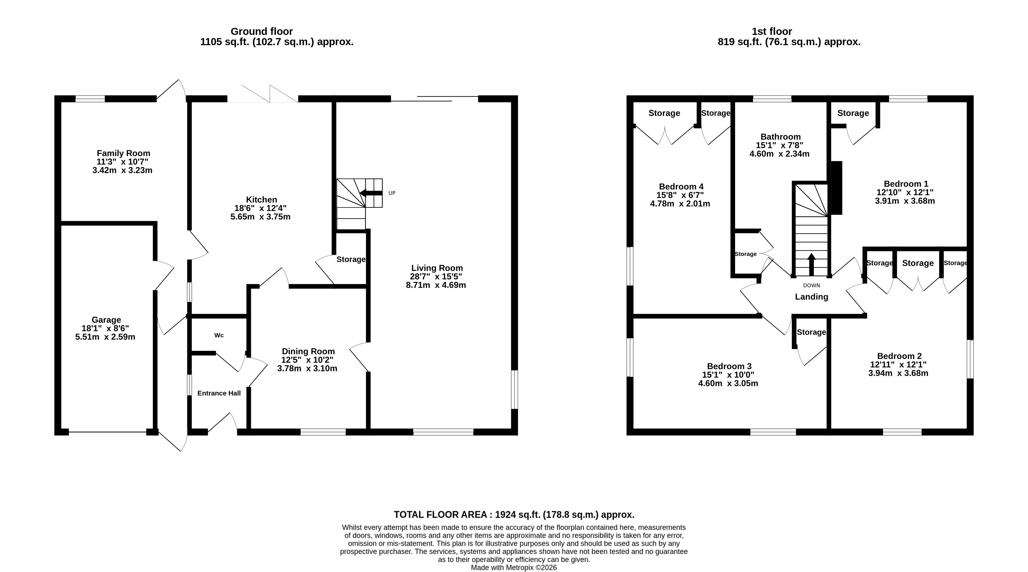 29, Lagham Park, Surrey floorplan