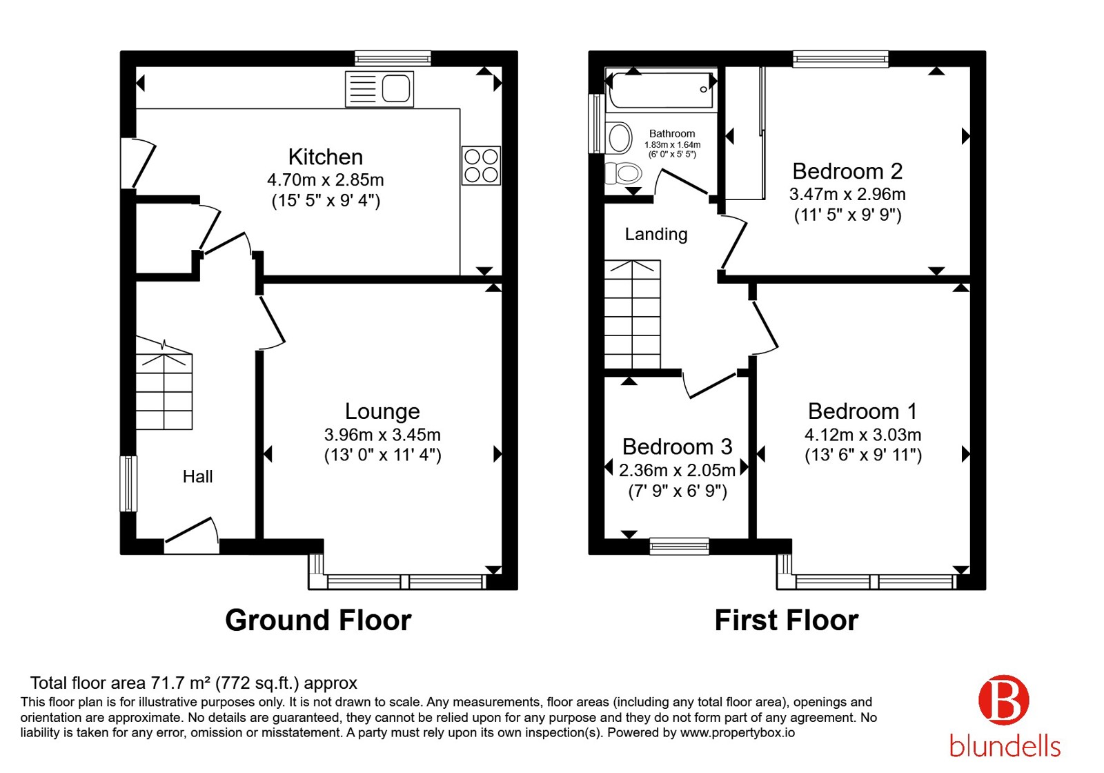 138, Harrowden Road, South Yorkshire floorplan