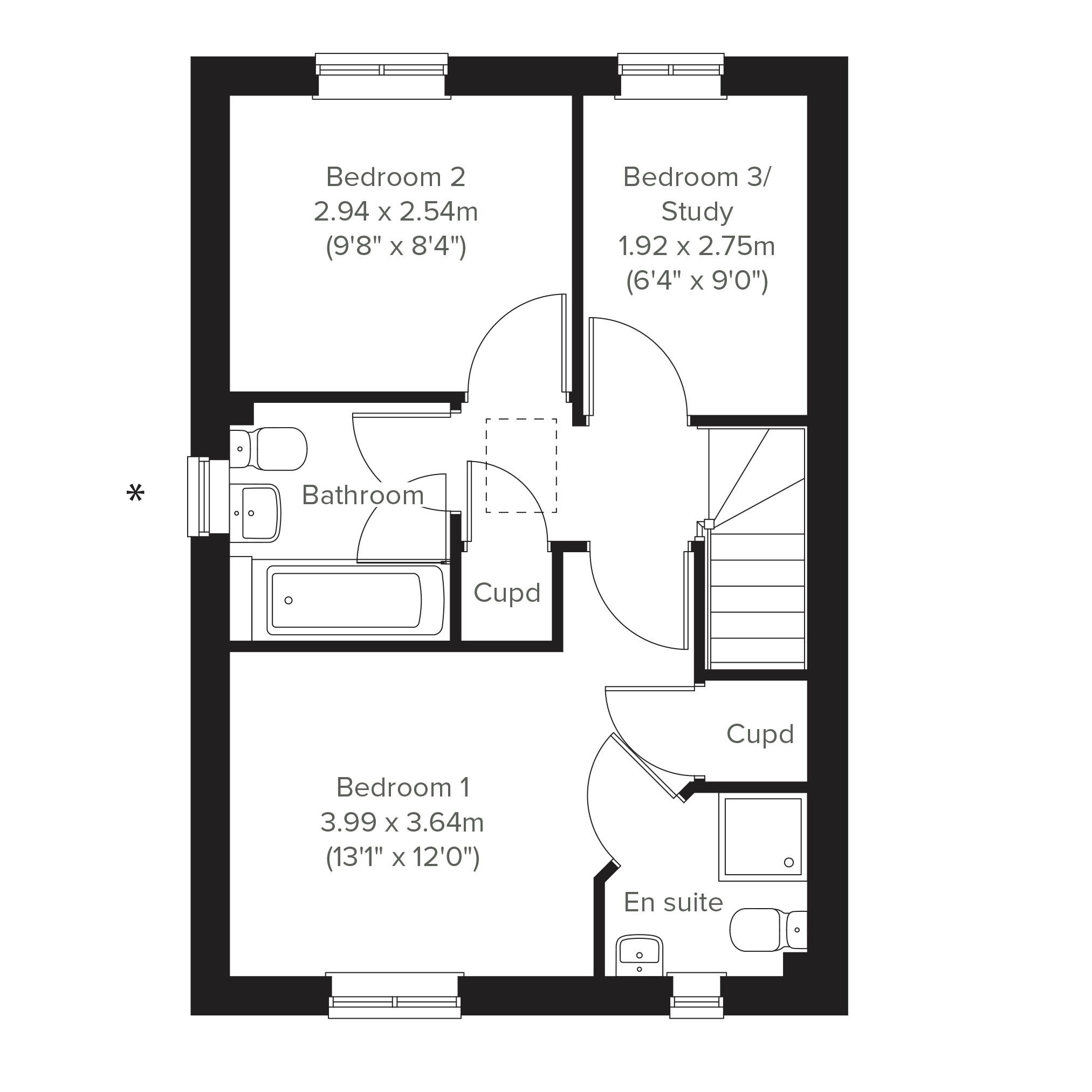 11, Newland Avenue, Bishop's Stortford floorplan