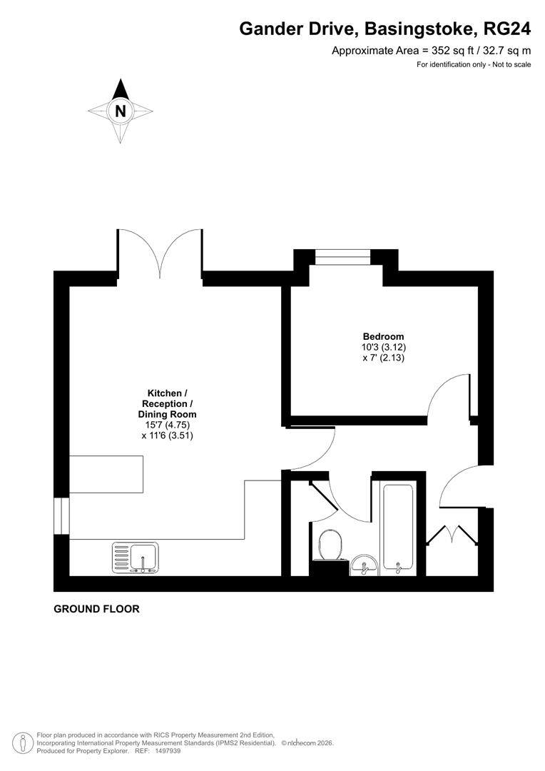 6, Gander Drive, Basingstoke floorplan