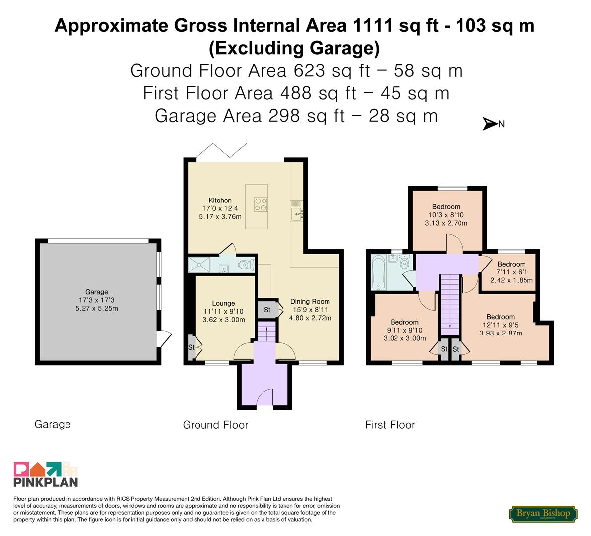 61, London Road, Welwyn floorplan