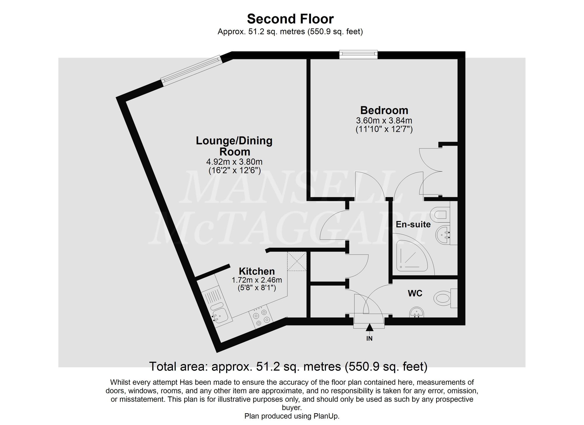 Flat 45, Choda House Commonwealth Drive, Crawley floorplan
