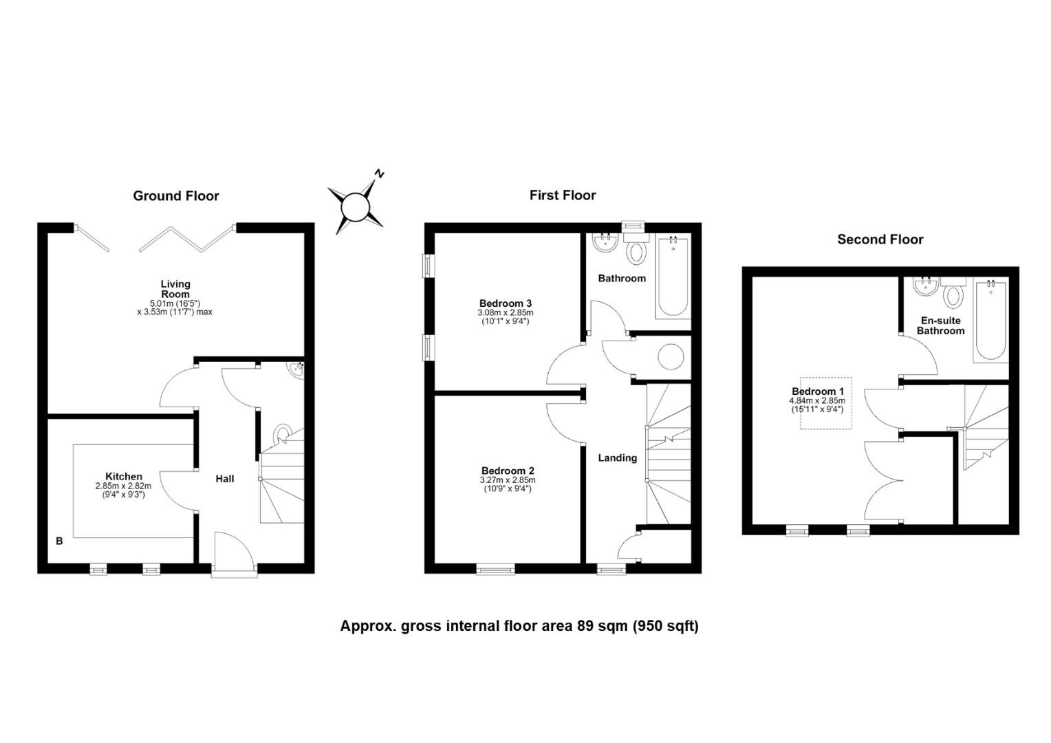6, Swallow Gardens, Cambridge floorplan