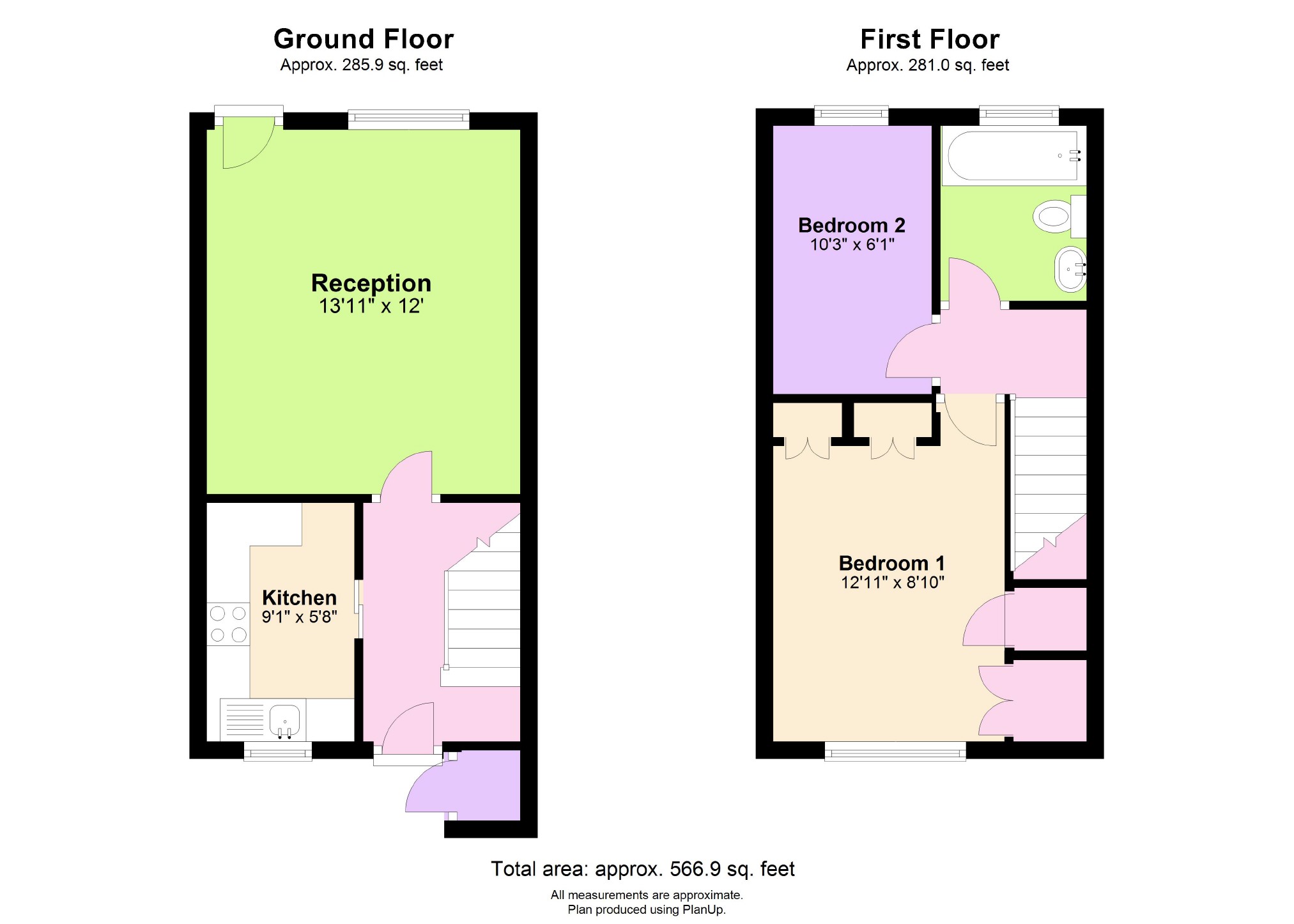 2 Bedrooms End terrace house to rent in Millstream Way, Leighton Buzzard LU7