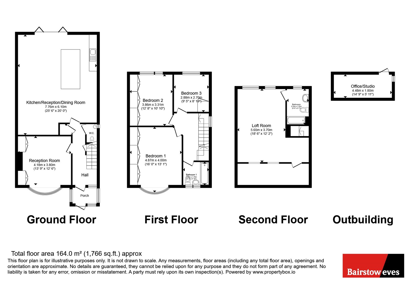 4, Buckingham Road, London floorplan