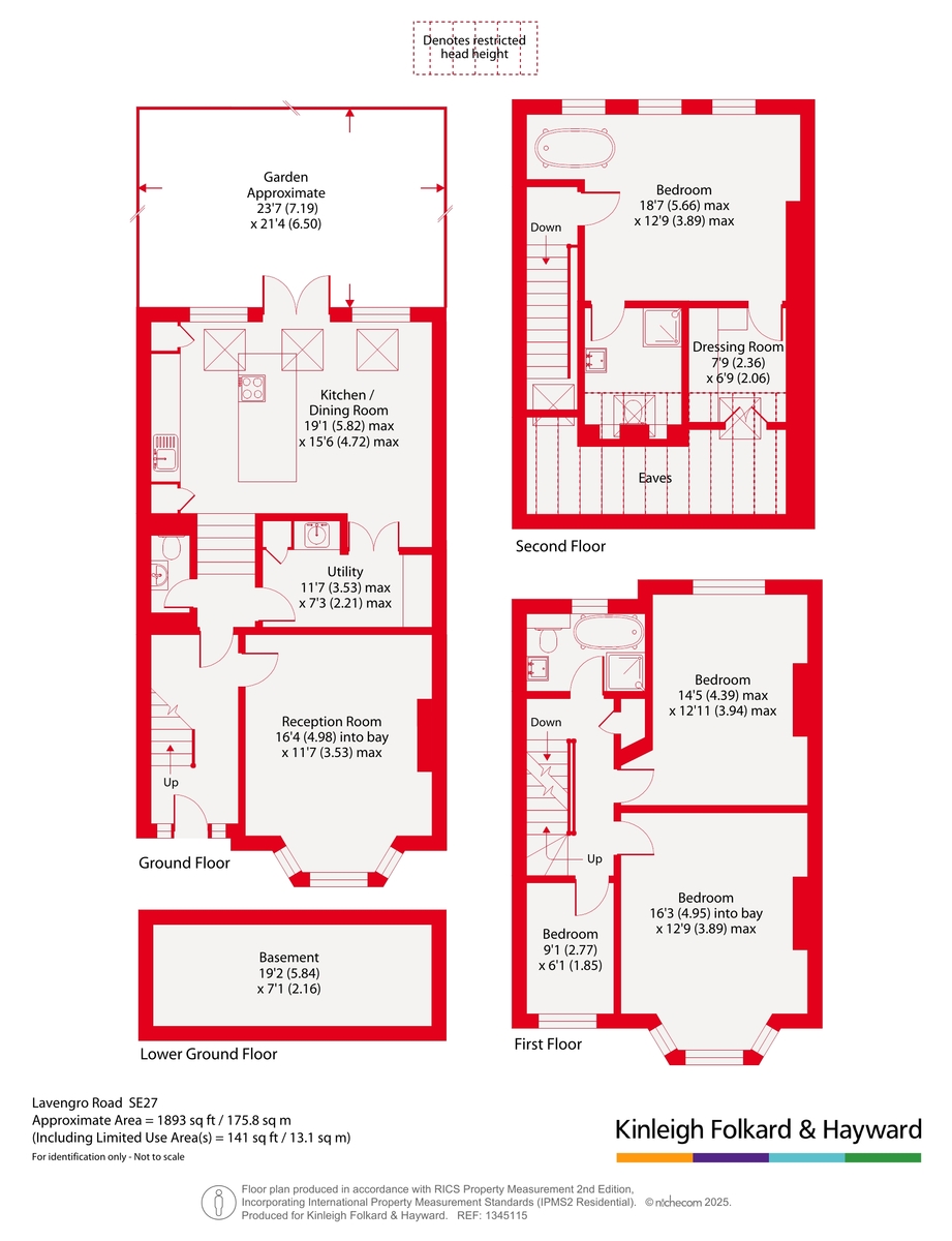 3, Lavengro Road, London floorplan