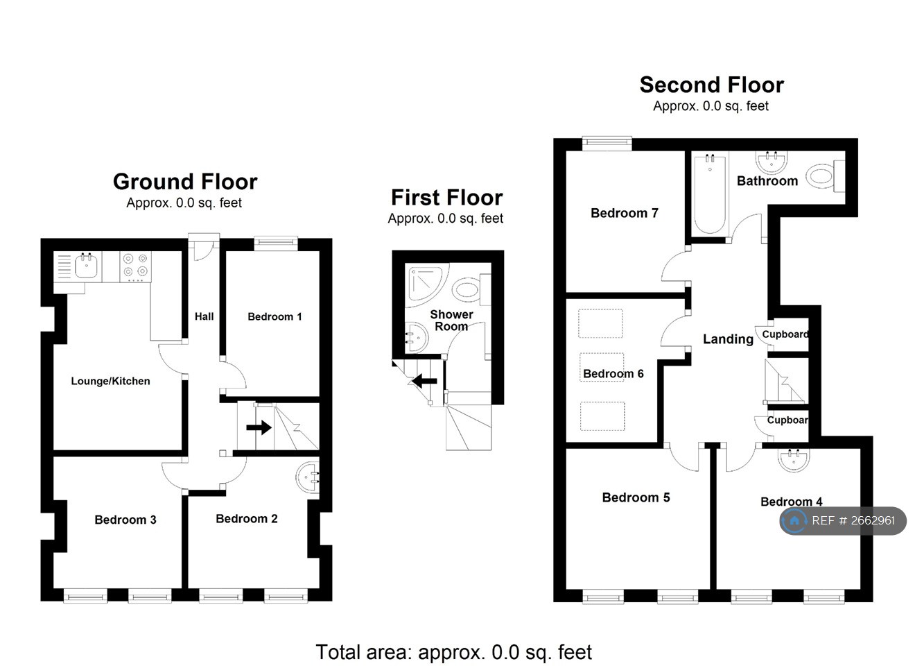 St Augustines Parade, Bristol floorplan
