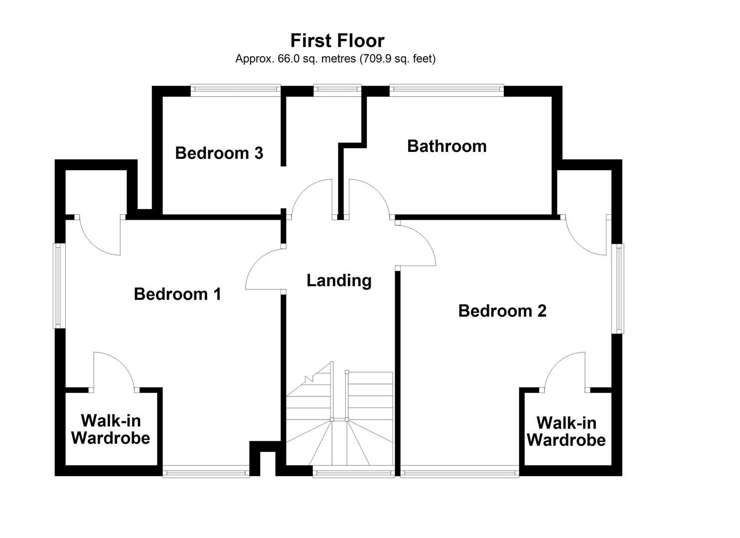 72, The Balk, Walton floorplan