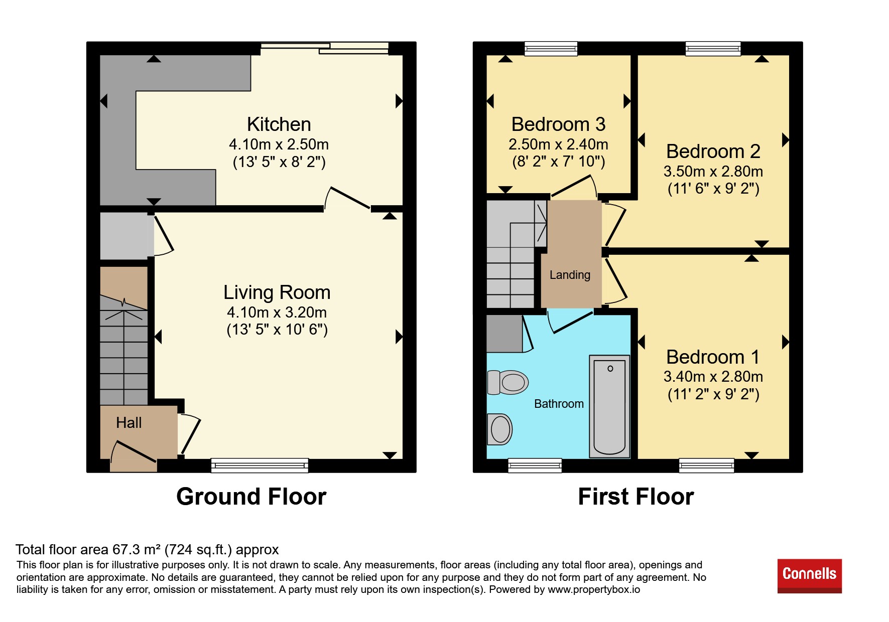 23, Oak Ridge Drive, Walsall floorplan