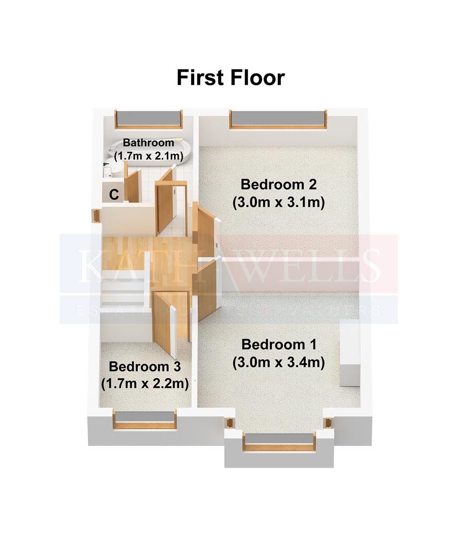 61, Lynwood Crescent, Leeds floorplan
