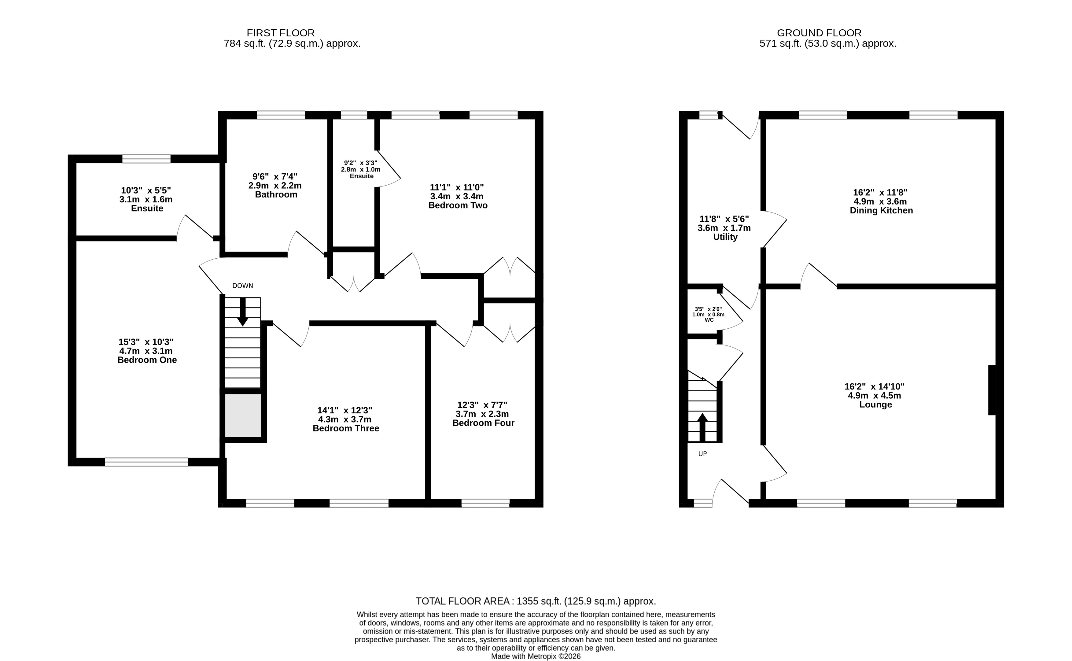 Rivendell, 9, Garfield Place, Huddersfield floorplan