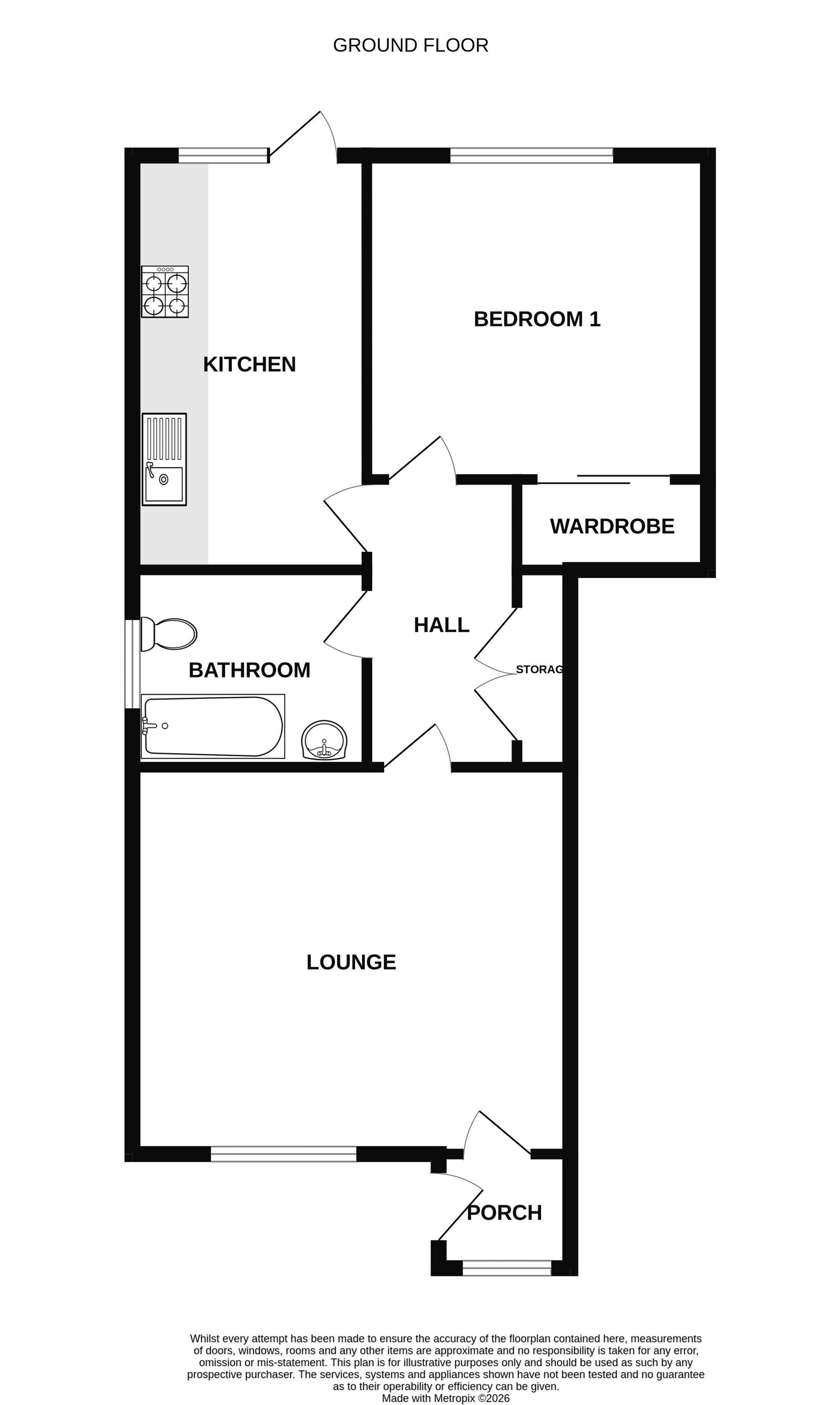 28, Arragon Court, Waterlooville floorplan