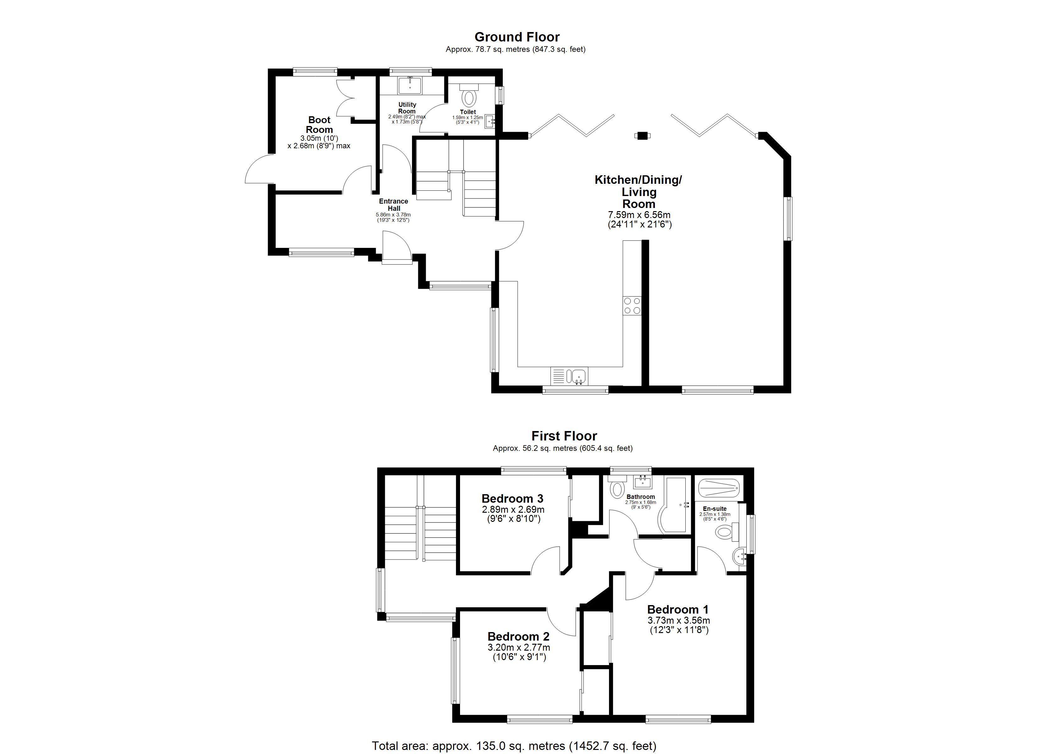 32, Mundays Lane, Woodbridge floorplan