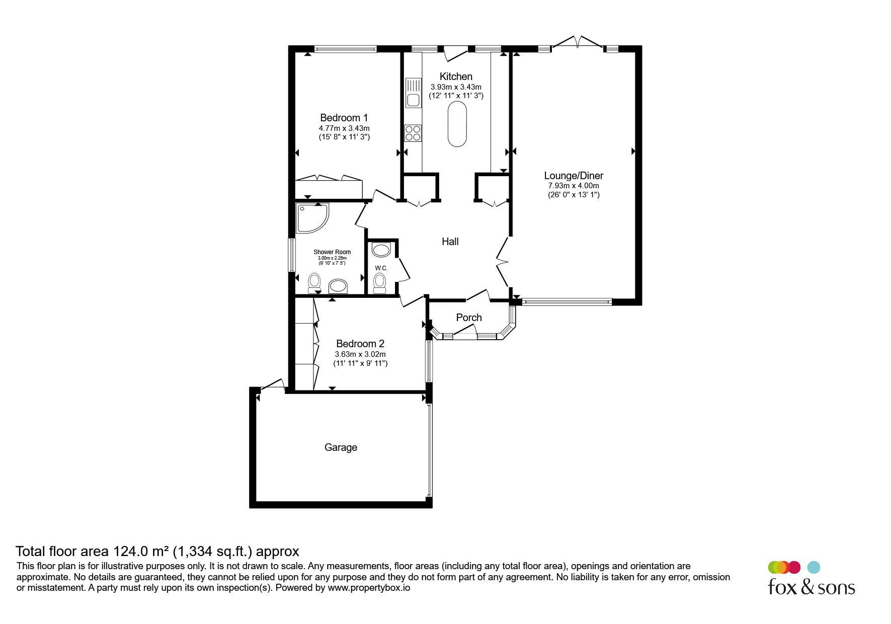 6, Mount Caburn Crescent, Peacehaven floorplan