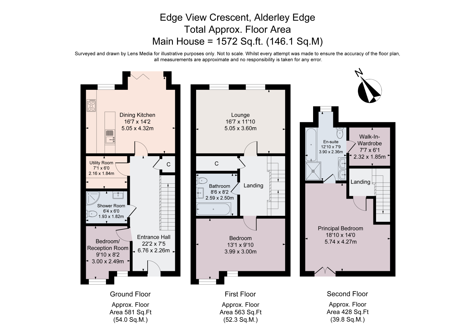 13 Edge View Crescent,, Merrymans Lane, Cheshire floorplan