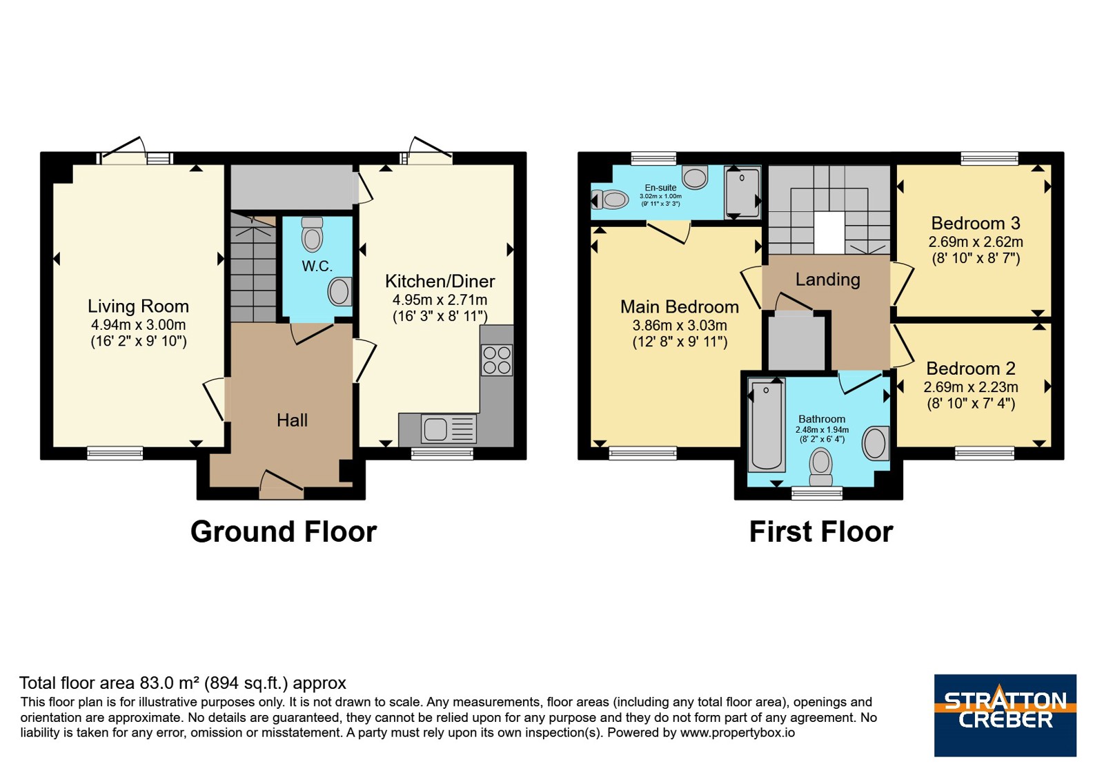 4, Kaolin Heights, Cornwall floorplan