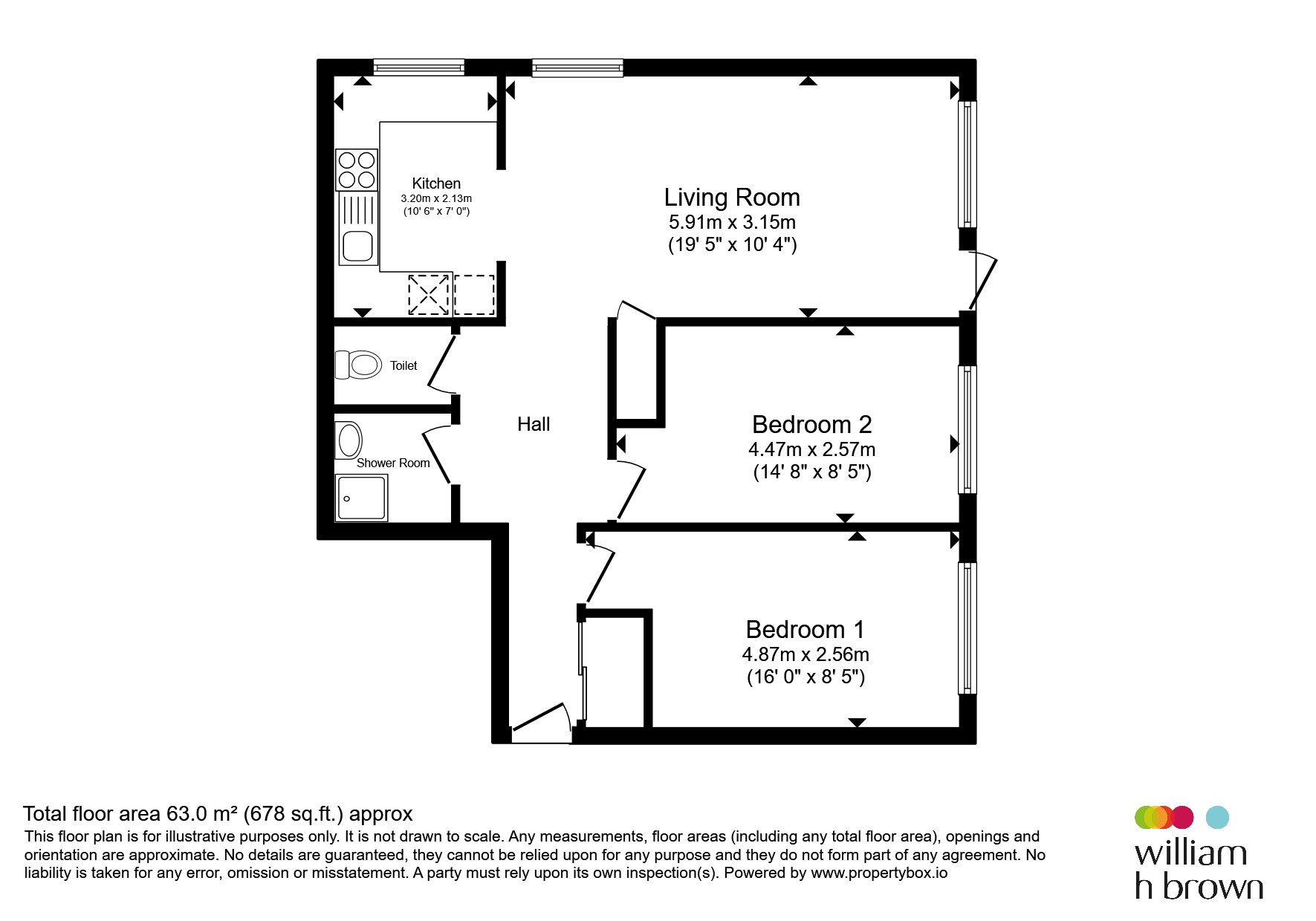1, Aylmer Tower, Lefroy Road, Norwich floorplan