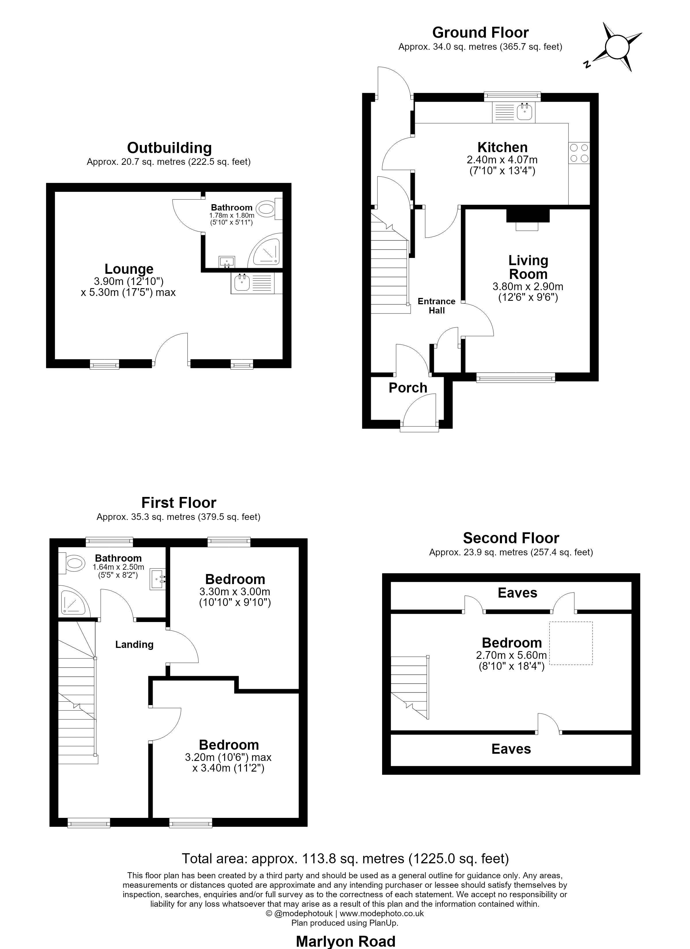 Marlyon Road, Ilford floorplan