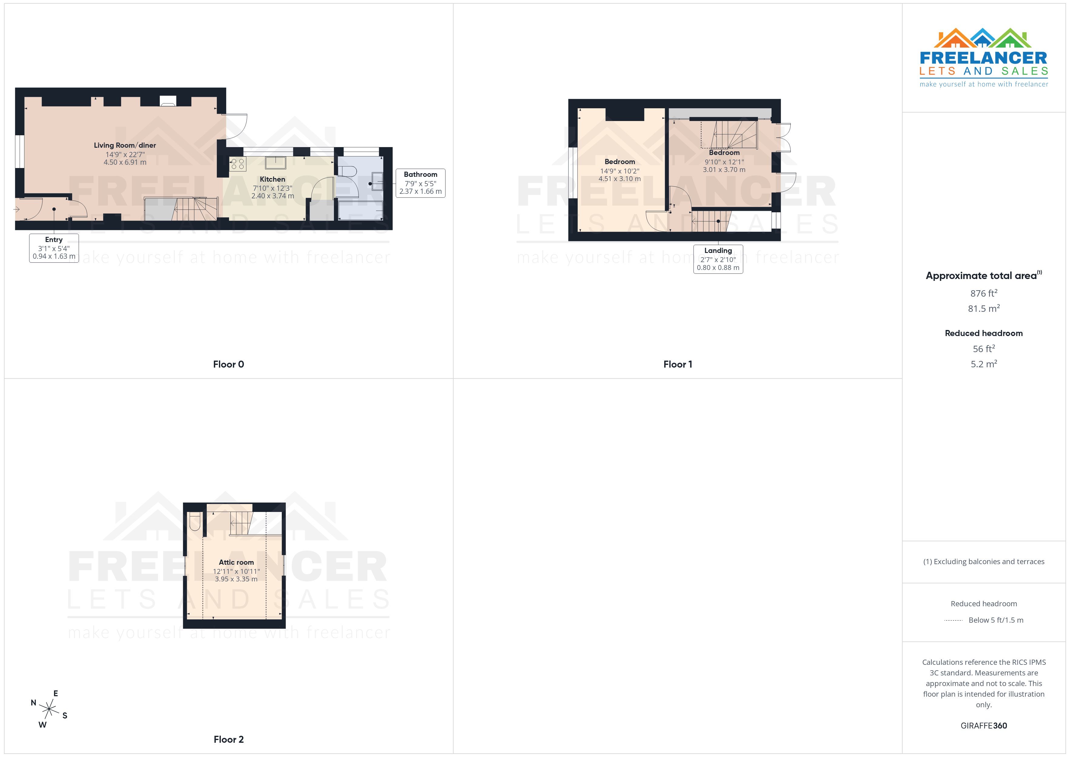 52, Bristol Street, Newport floorplan