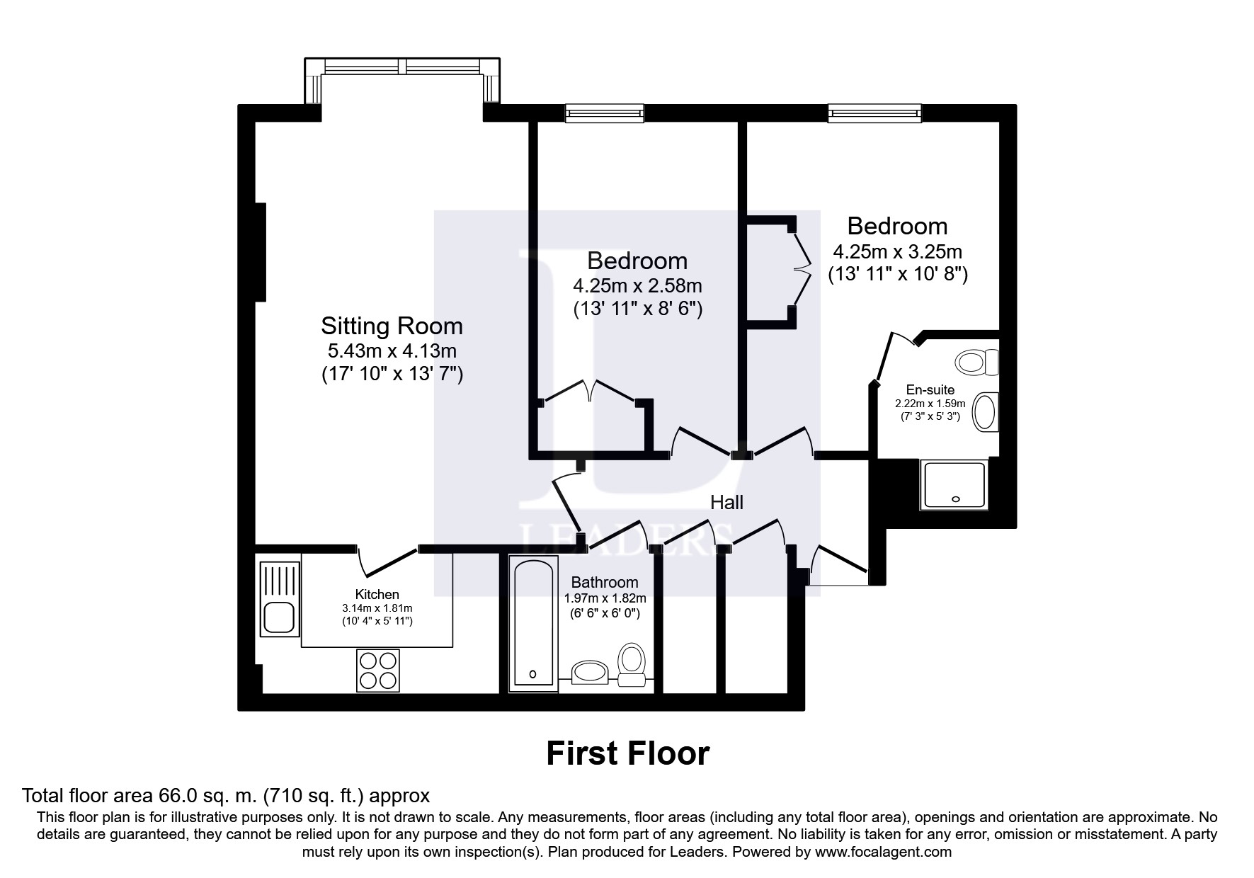 2 Bedrooms Flat for sale in Northfleet Lodge, 6 Claremont Avenue, Woking GU22