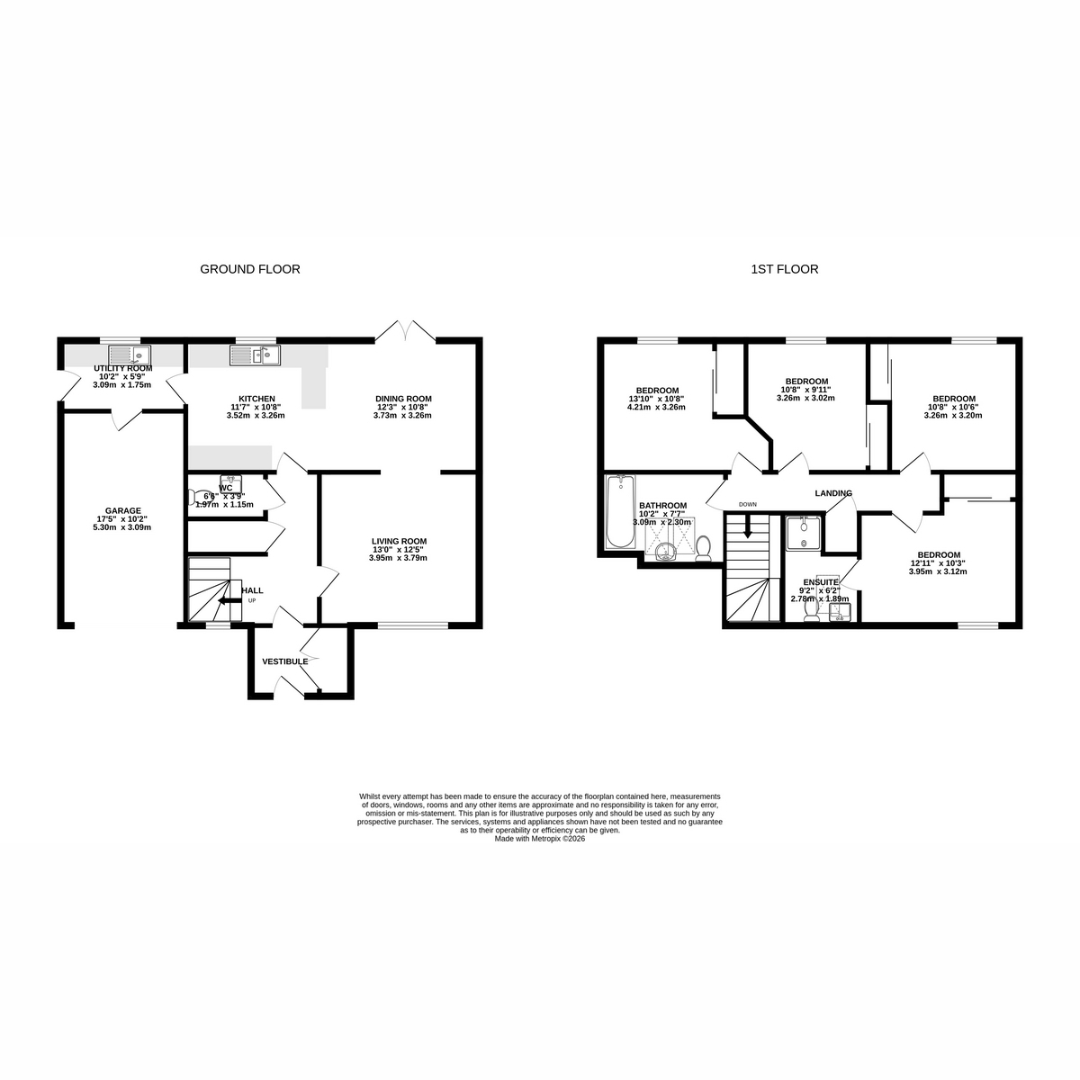 45, Seafield Circle, Buckie floorplan