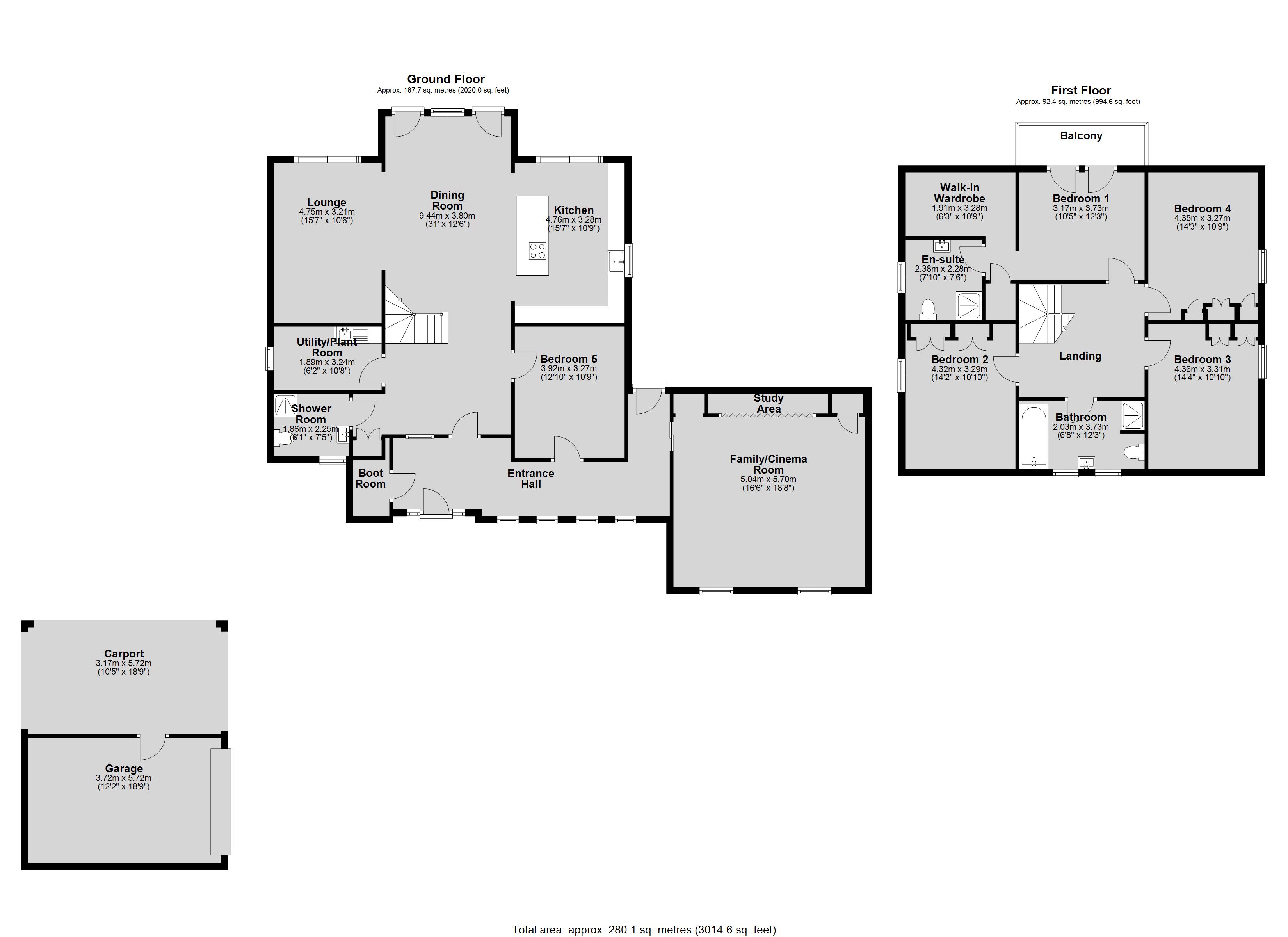 The Hawthorns, Grange Lane, Lincoln floorplan